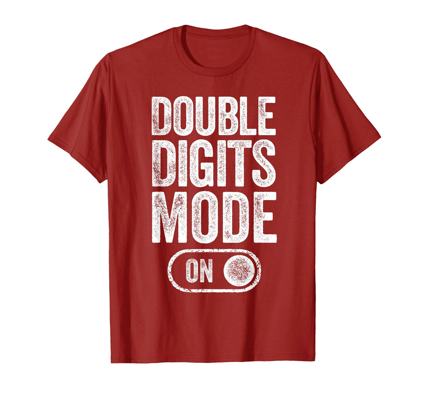 Double Digits Mode On 10Th Birthday Gifts Bday 10 Years Old T-Shirt
