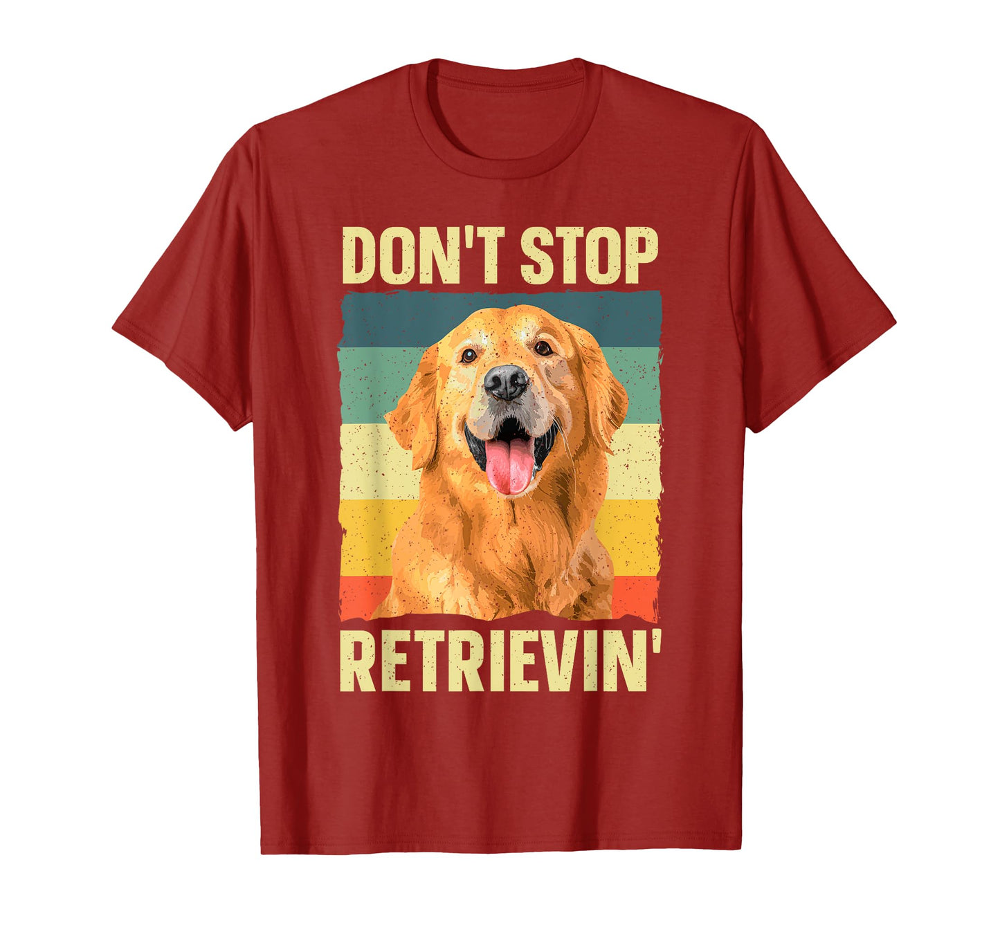 Golden Retriever Design For Men Women Golden Retriever Lover T-Shirt