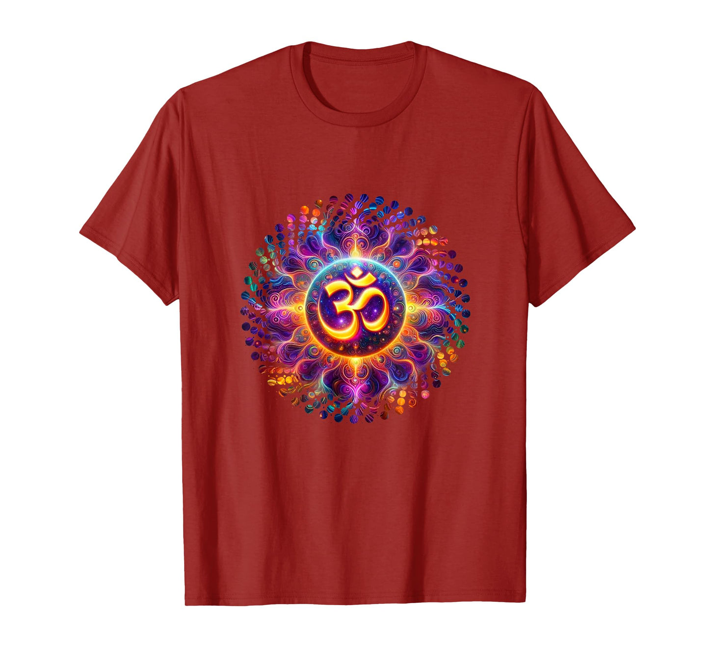 Om Ohm Aum Symbol Spiritual Yoga T-Shirt