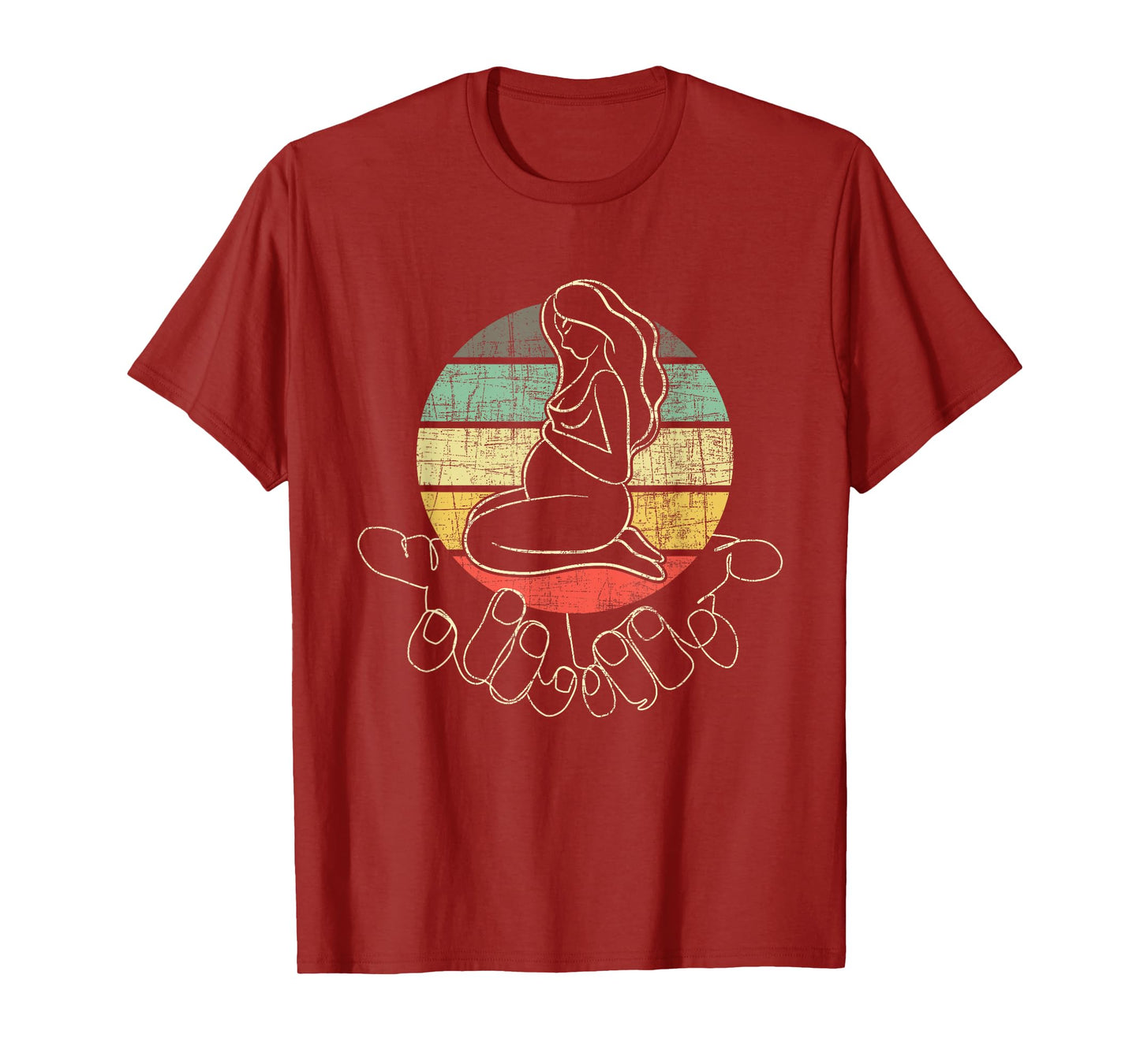 Retro Doula Midwifery - Midwives Childbirth Labor Assistant T-Shirt