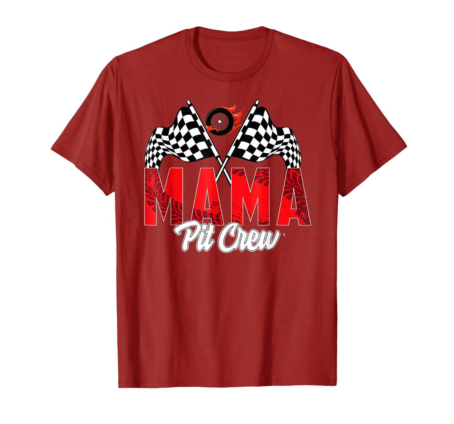 Race Car Birthday Party Racing Family Mama Pit Crew T-Shirt