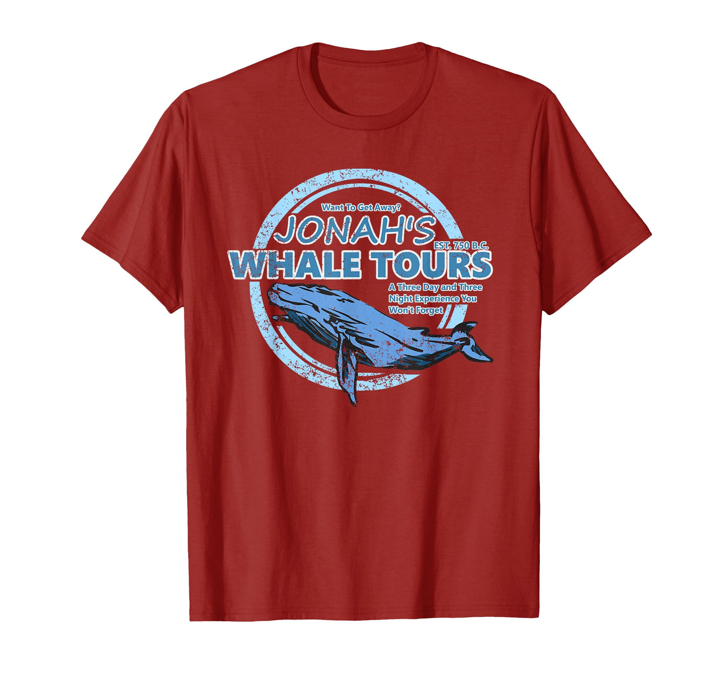 Cute Jonah and The Whale Bible Story Gift T-Shirt