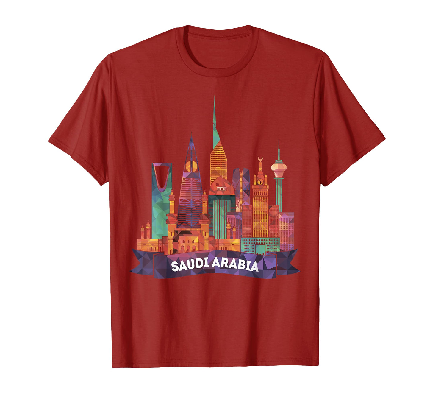 Travel Saudi Arabia Riyadh Jeddah Makkah Madinah Vacation T-Shirt