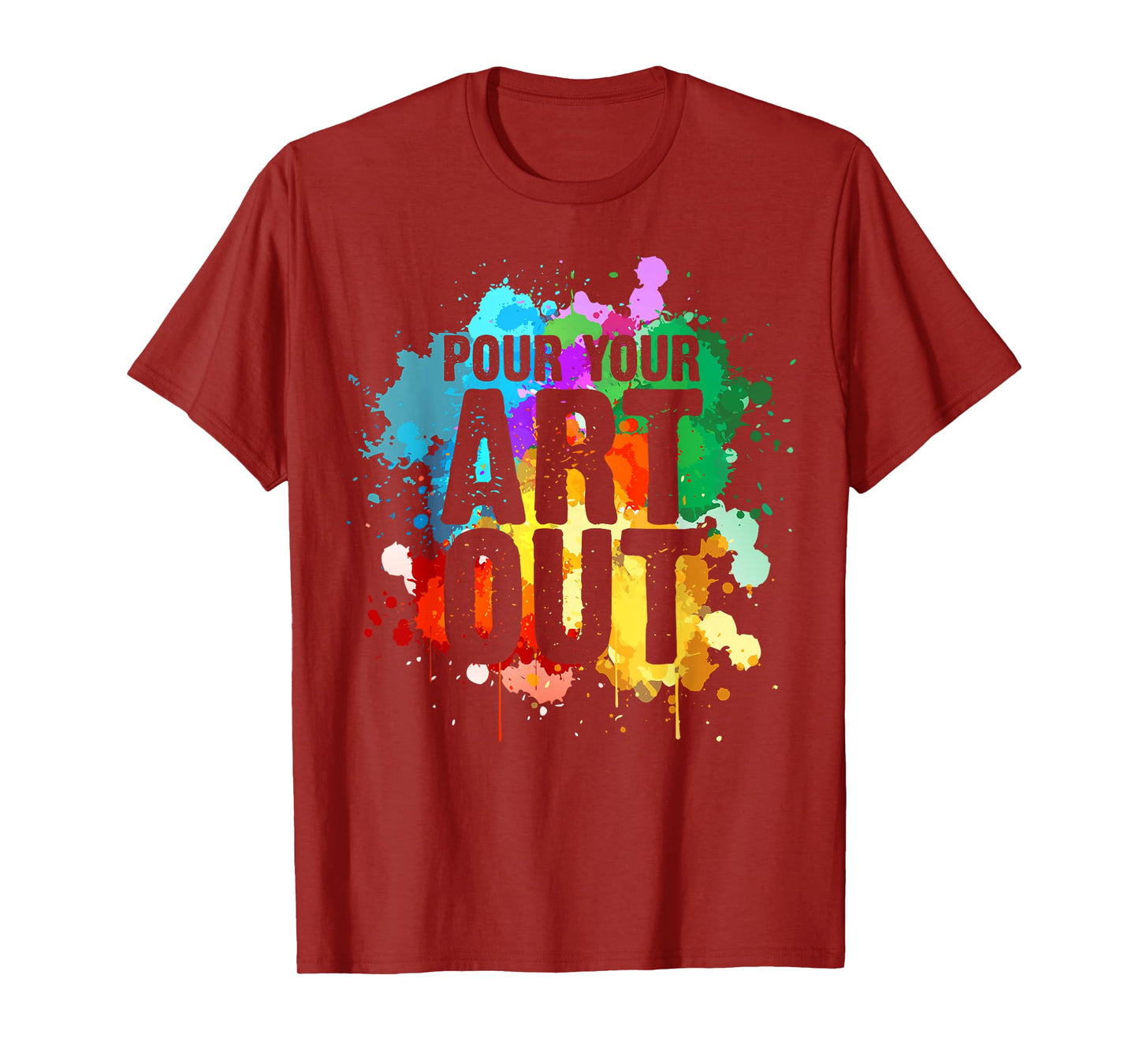Cool Artist Art For Men Women Paint Painter Artist Painting T-Shirt
