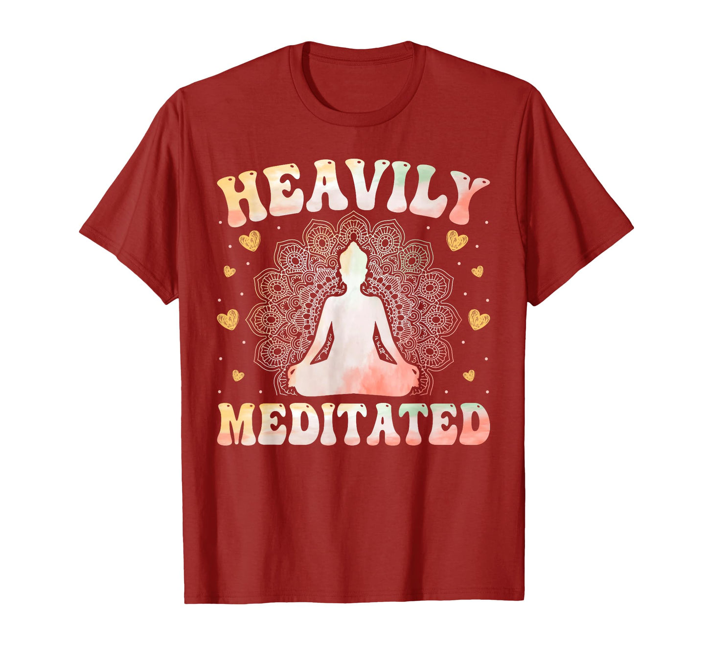 Yoga Meditation Yogi - Heavily Meditated Zen Yoga Lover T-Shirt