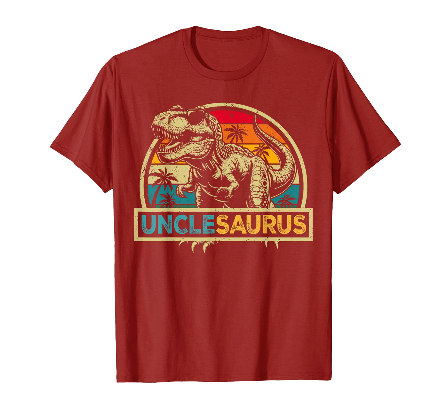 Unclesaurus T Rex Dinosaur Uncle Saurus Family Matching T-Shirt