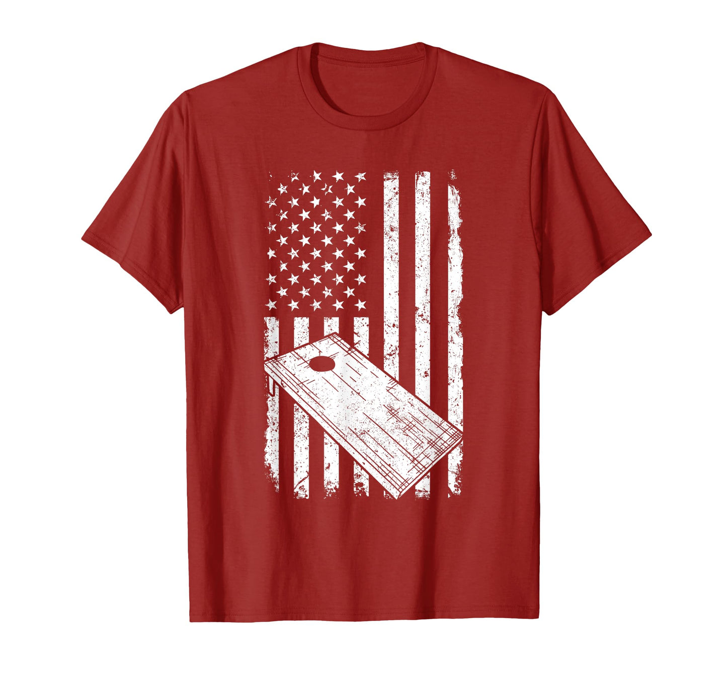 Cornhole American Flag Cornholer T-Shirt