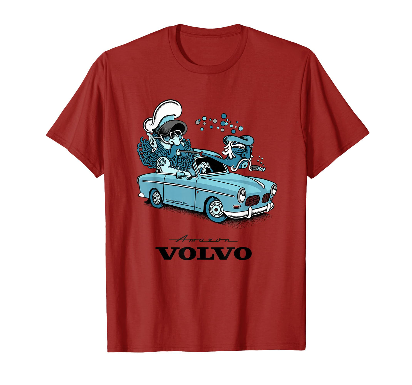 Threadless Michael Jakobsen Volvo Amazon Graphic T-Shirt