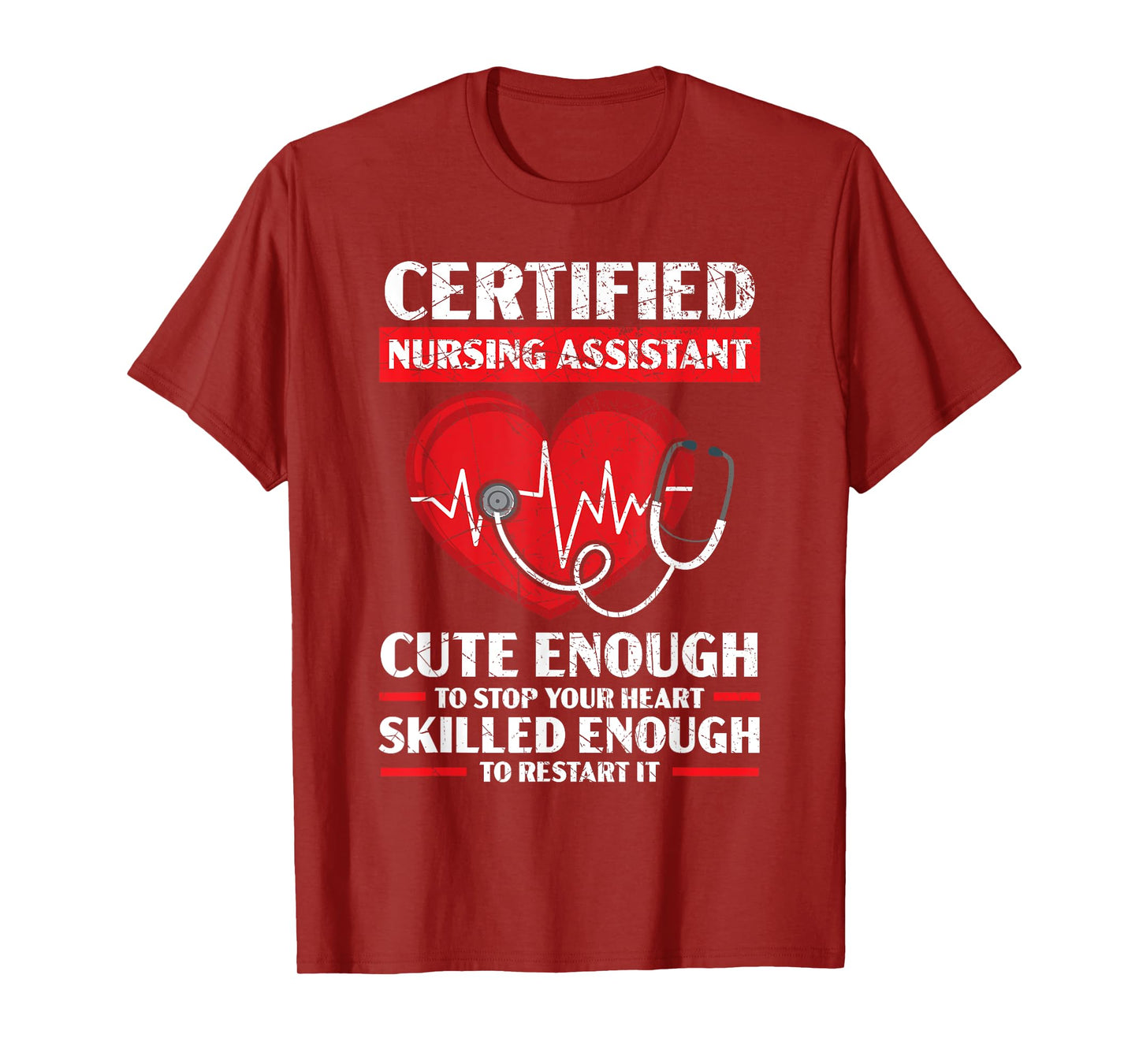 Certified Nursing Assistant Medical Worker Hospital T-Shirt