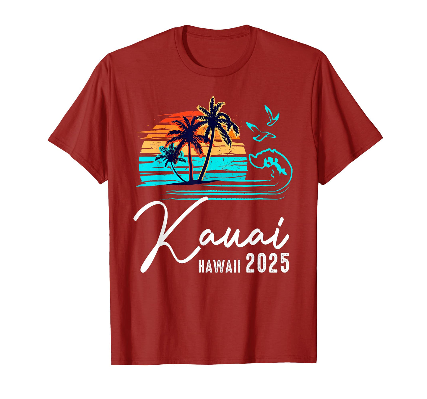 Kauai Hawaii 2025 Summer Vacation Matching Family Group T-Shirt