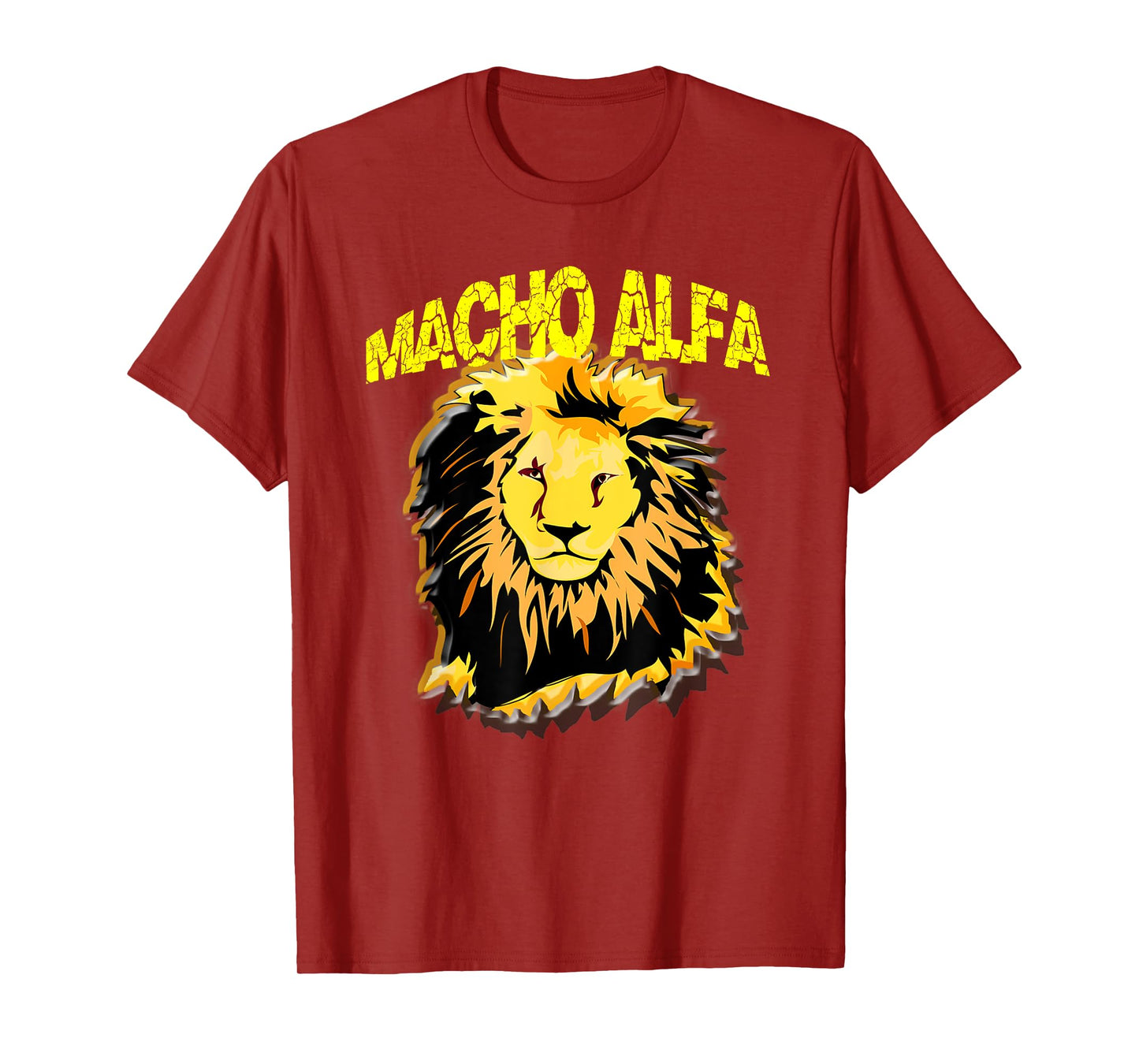 Leon La camiseta para el MACHO ALFA. Regalos Divertidos