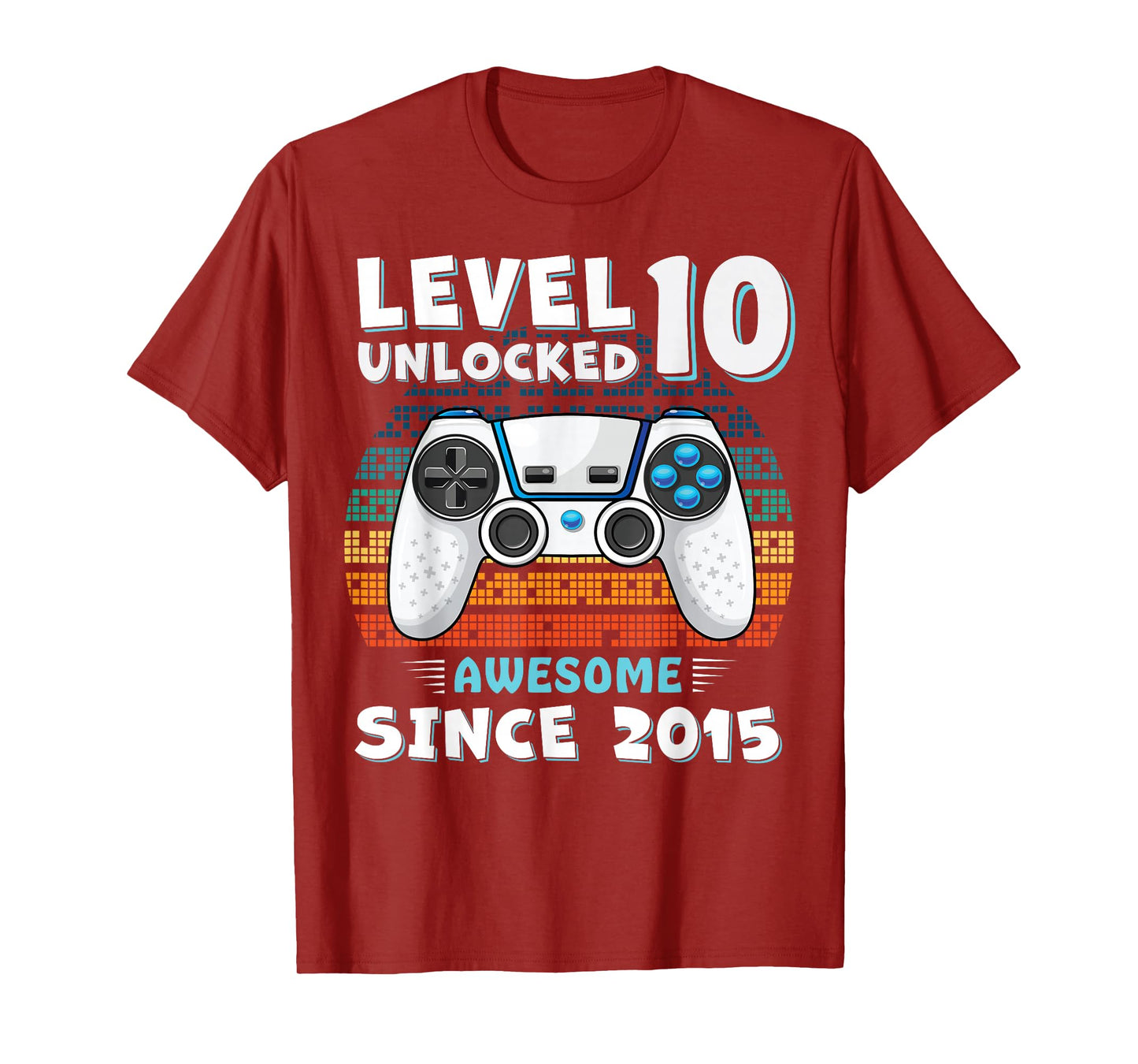10 Year Old BDay Decorations Son Boy 10yr 2015 10th Birthday T-Shirt