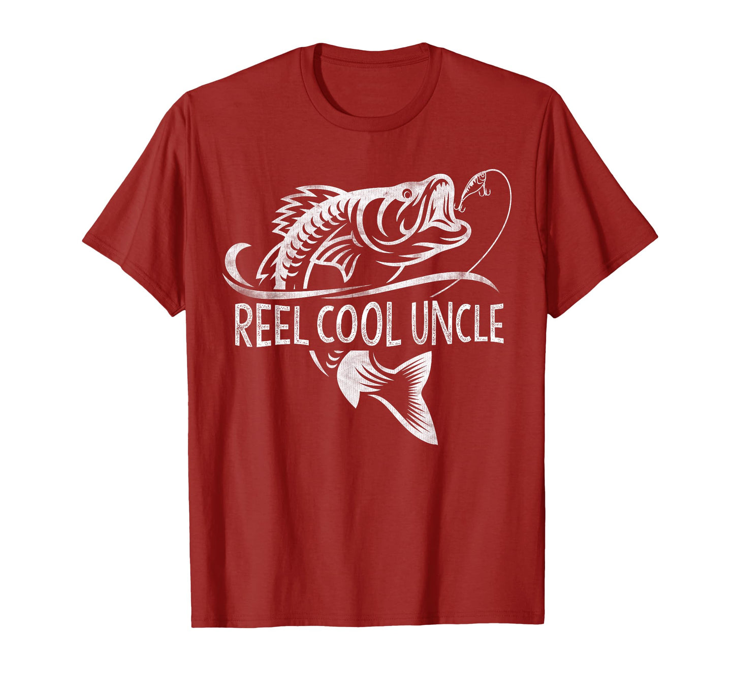 Reel Cool Uncle Fishing Gifts Uncle Father's Day T-Shirt