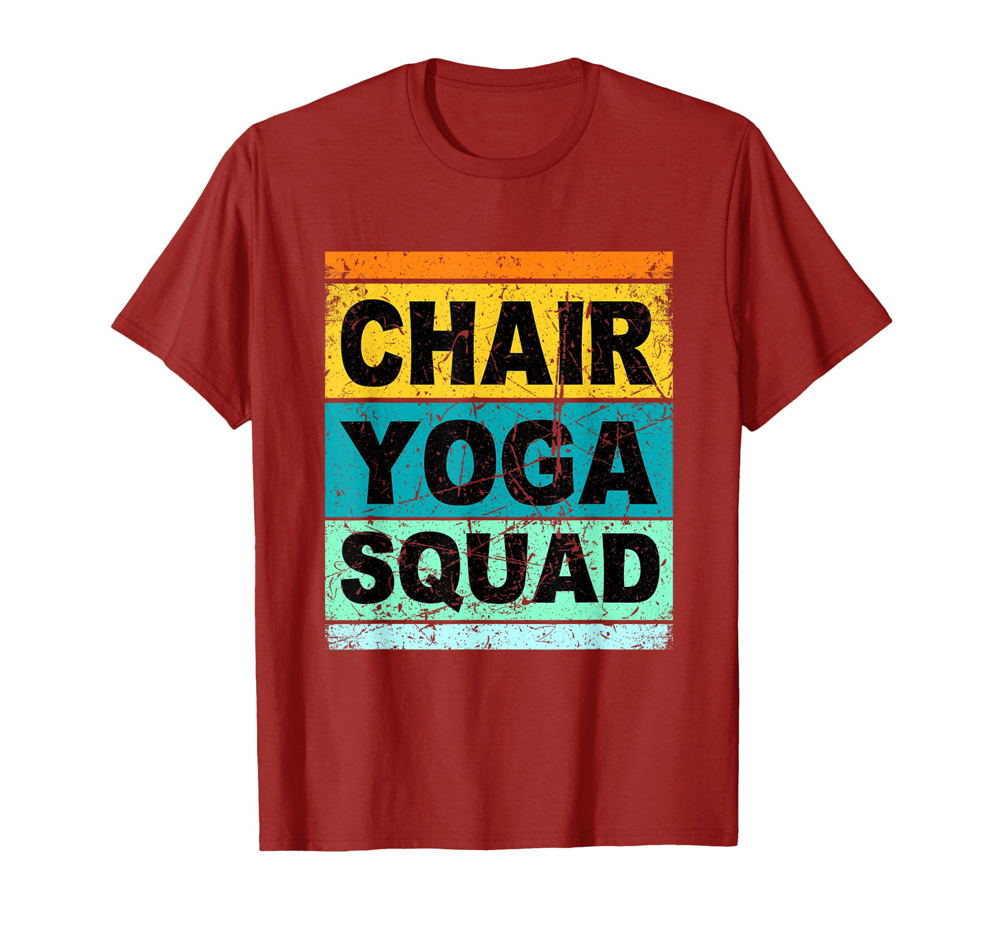 Retro Chair Yoga Squad Shirt Funny Yogi For Men Women Kids T-Shirt
