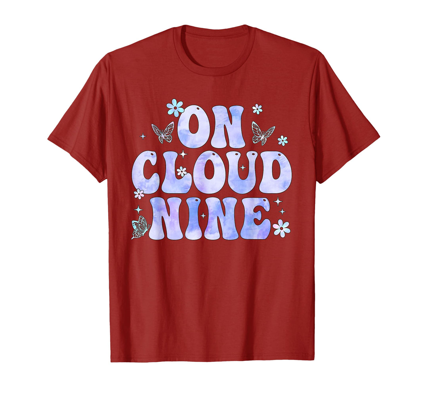 On Cloud Nine 9th Birthday 9 Years Old Birthday Girl T-Shirt