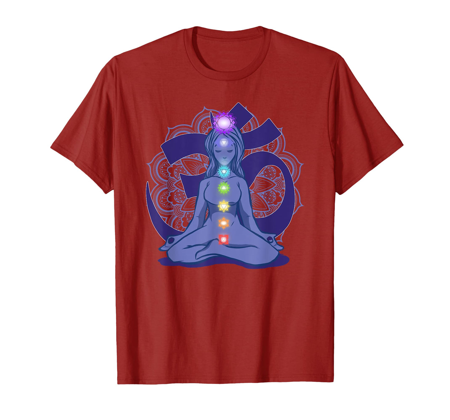 Yoga Meditation Spiritual Body Energy Chakra T-Shirt