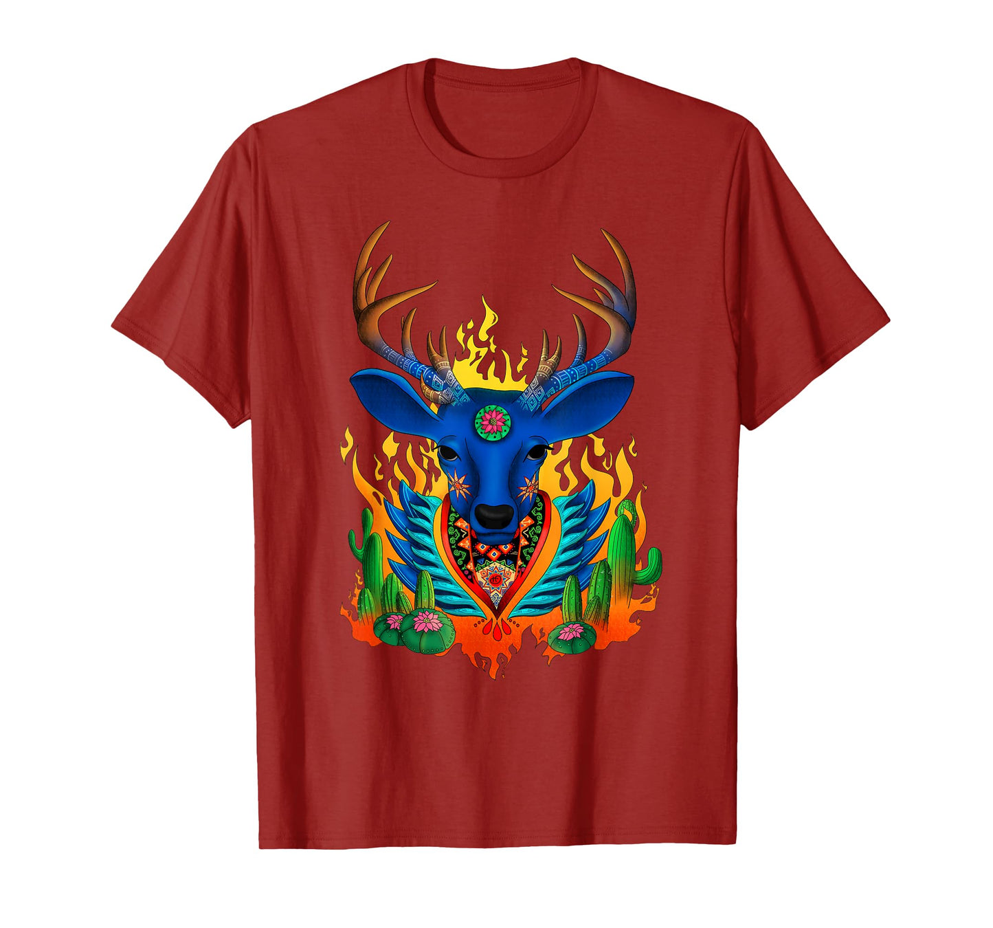 Third Eye Huichol Deer T-Shirt