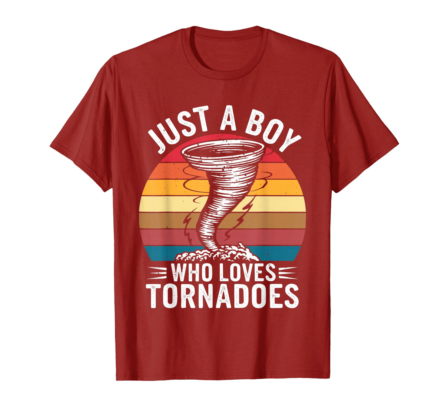 Just A Boy Who Loves Tornadoes Shirt Kids Toddler Boy T-Shirt