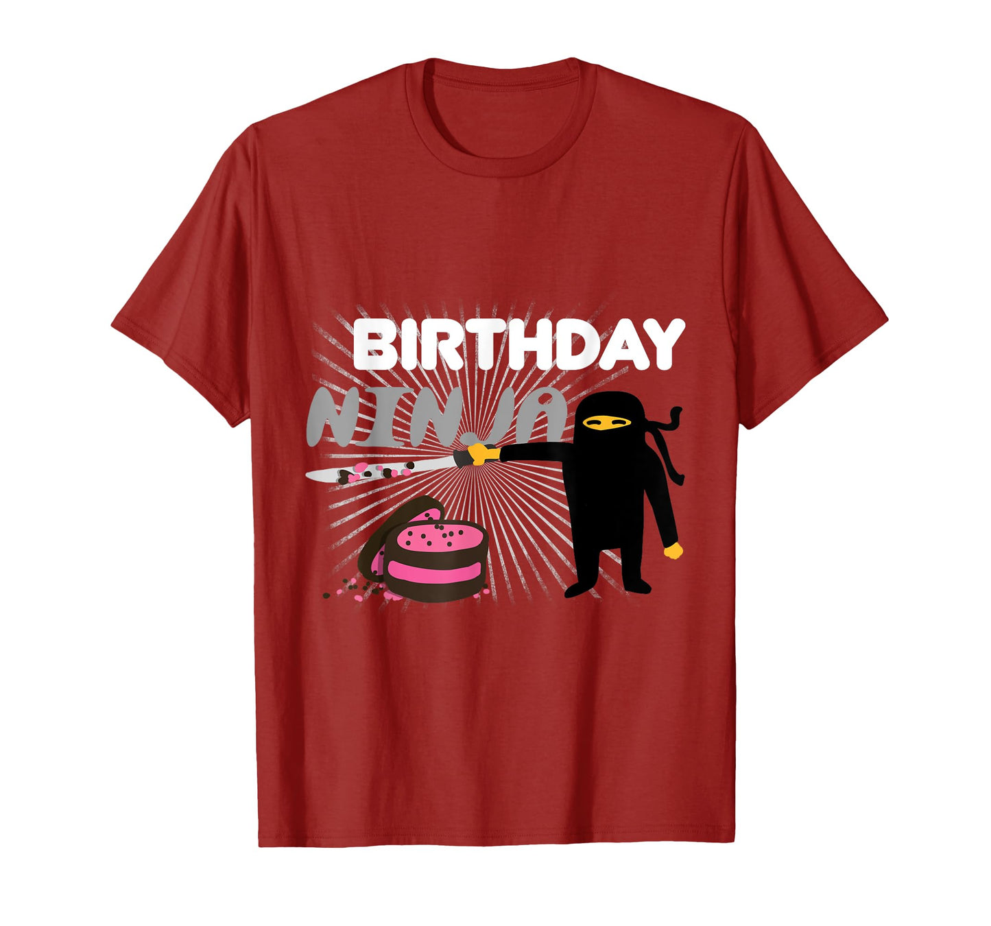 Birthday Party Ninja - Funny Cool Martial Arts Gift T-Shirt