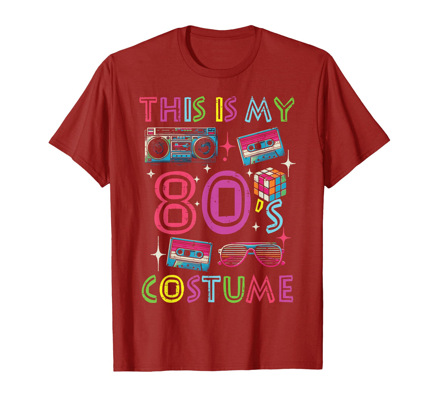 This My 80s Costume Cassette Vintage Throwback Women Men Kid T-Shirt