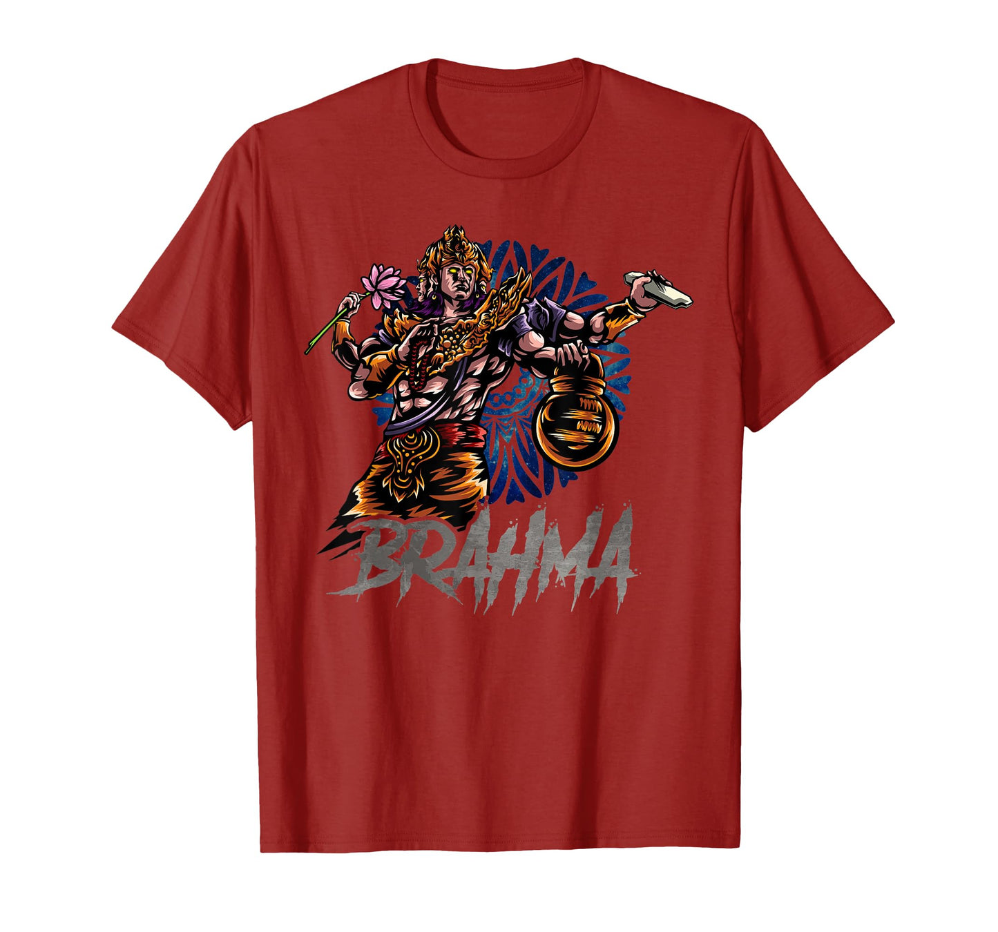 Brahma India Ancient Hindu Mythology Spiritual God T-Shirt