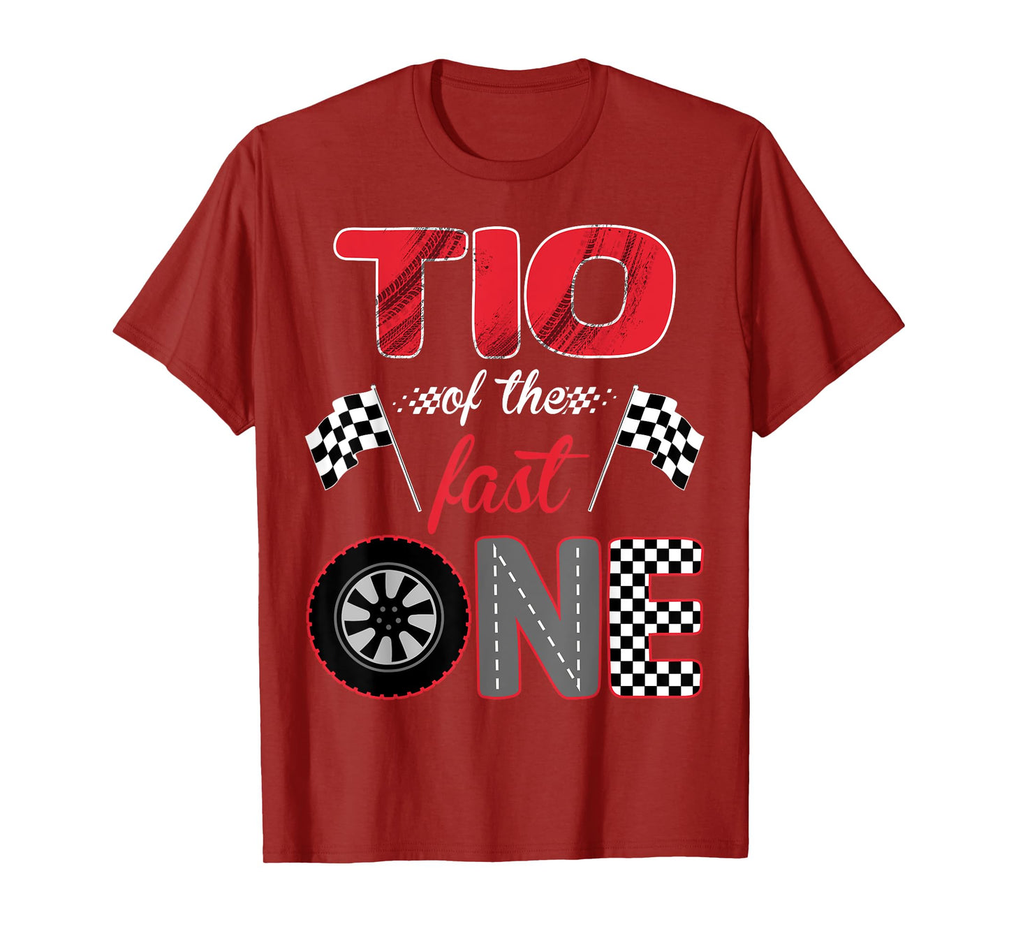 Tio Of The Fast One Birthday 1st Race Car Family T-Shirt