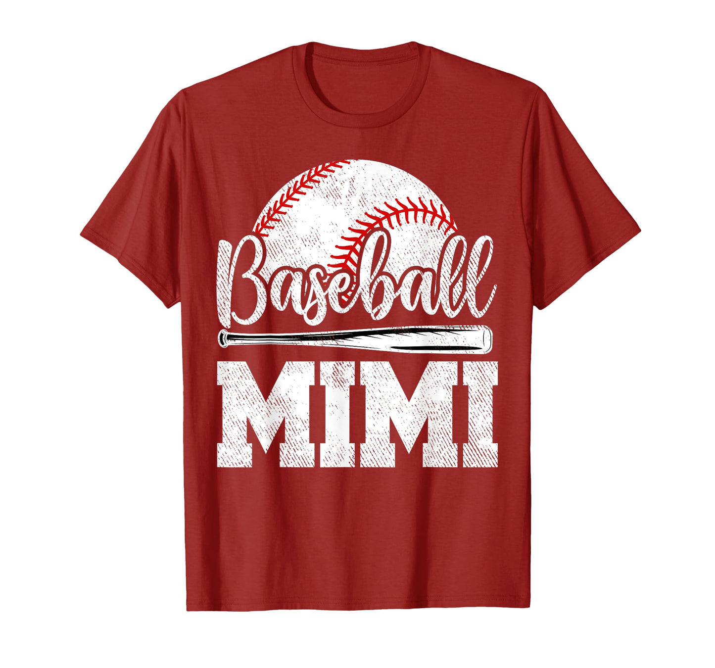 Baseball Mimi Baseball Player Game Day Mother's Day T-Shirt