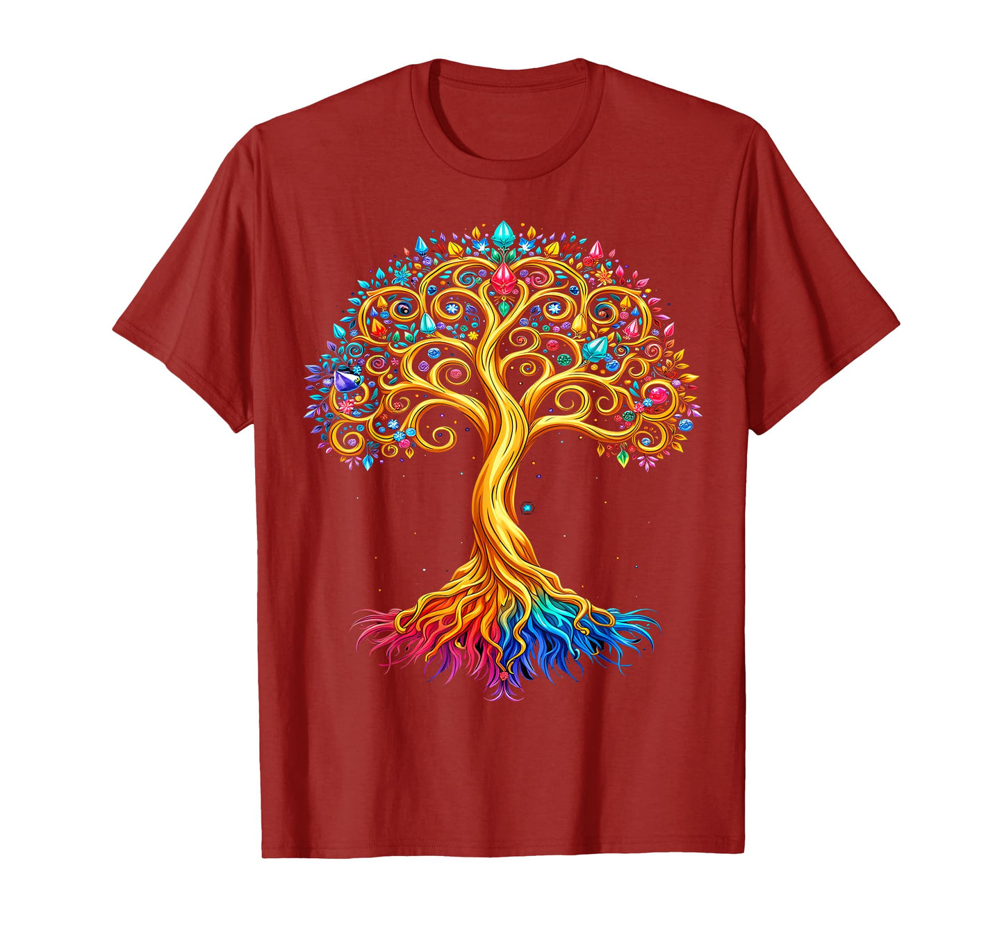 Buddha Meditation Tree T-Shirt