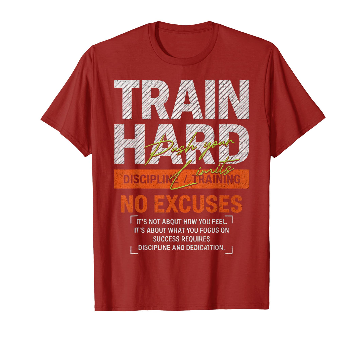 Y2K Fitness Quote Gym Training Discipline Yoga Sport Workout T-Shirt