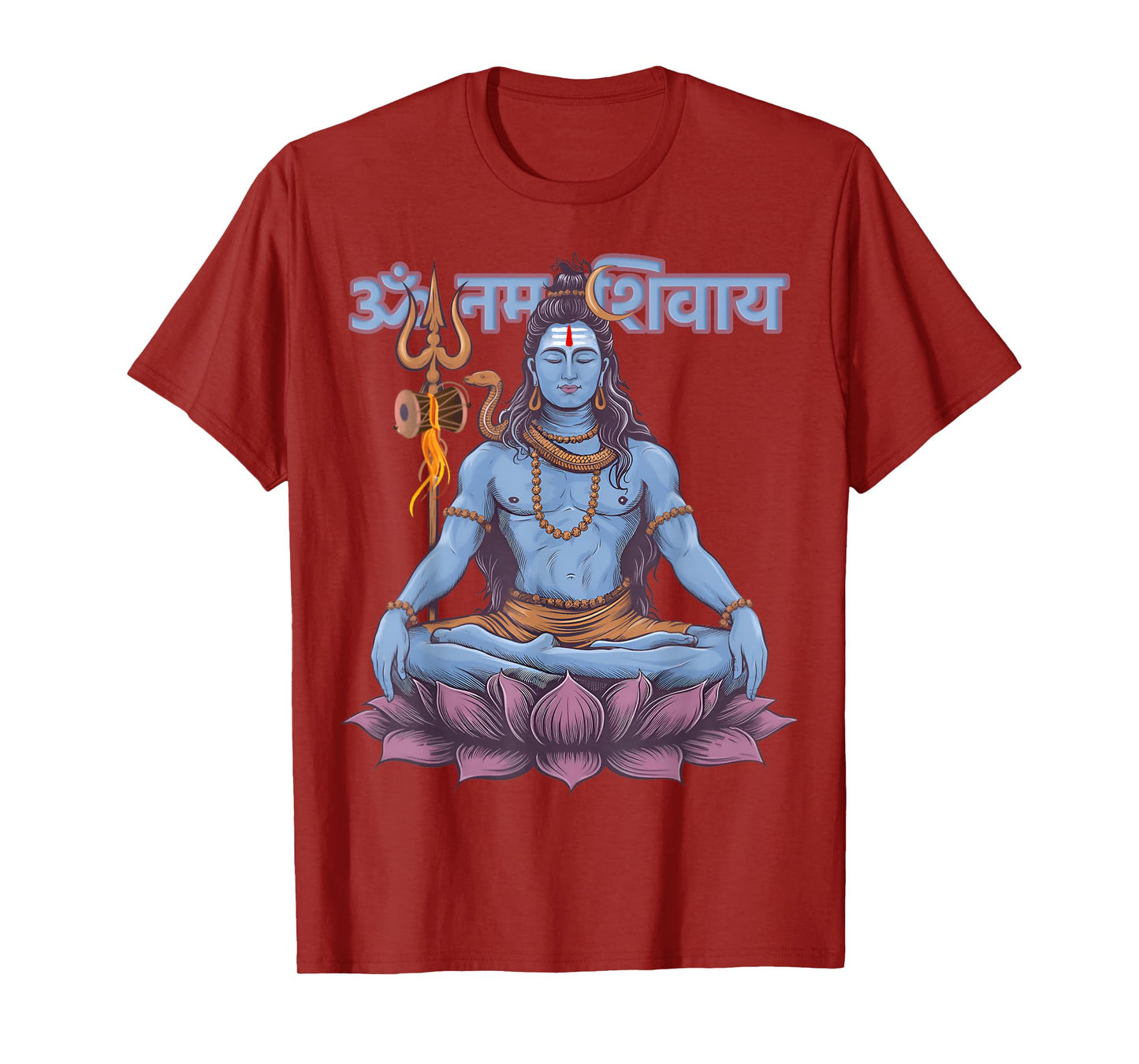 Om Namah Shivaya Mantra Lord Shiva Shivaratri Men Women T-Shirt