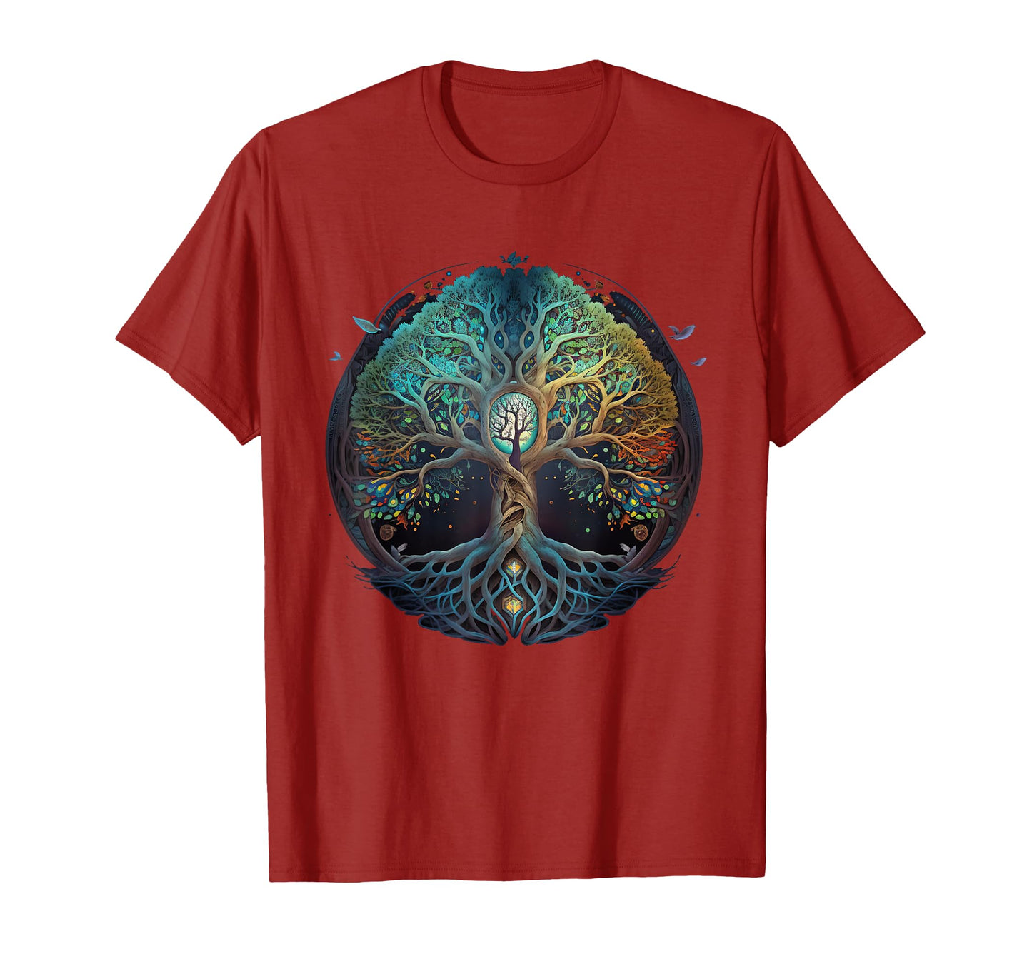 Tree Of Life Gift The Tree Of Life Meditation T-Shirt