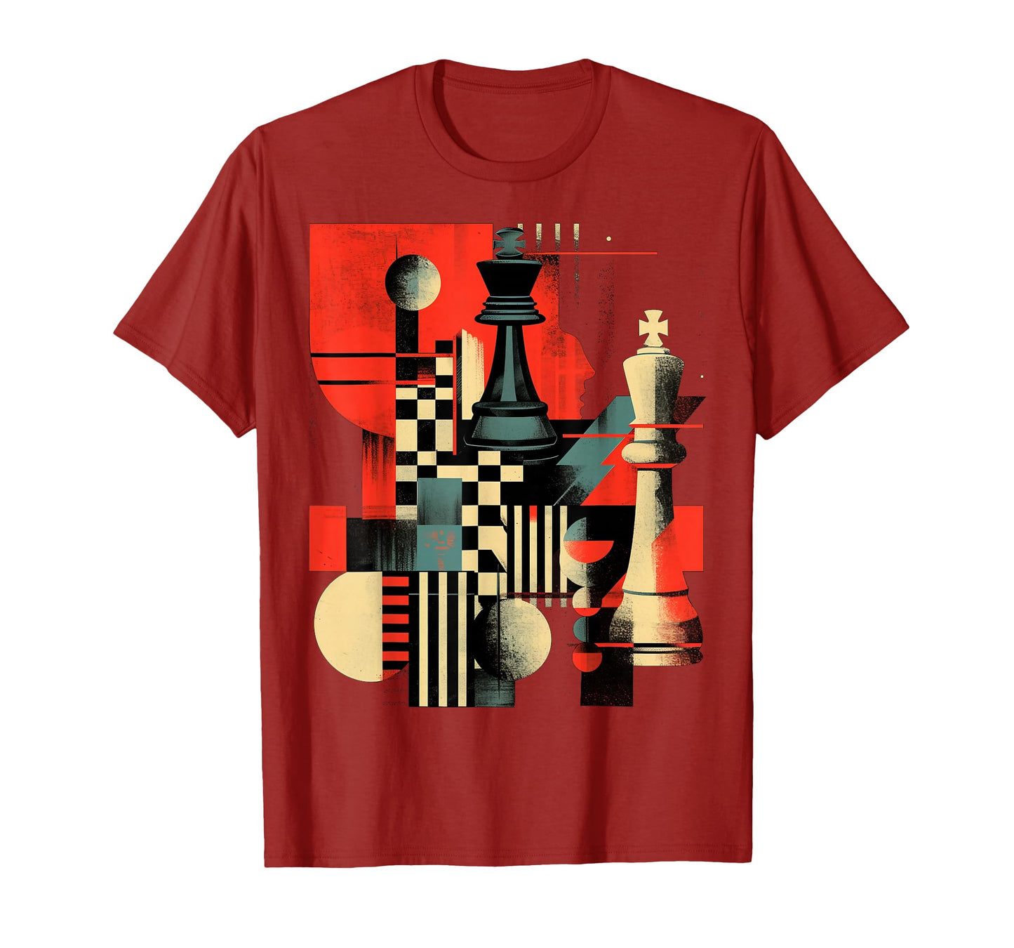 Artistic Chess player Men and Women Chess love T-Shirt