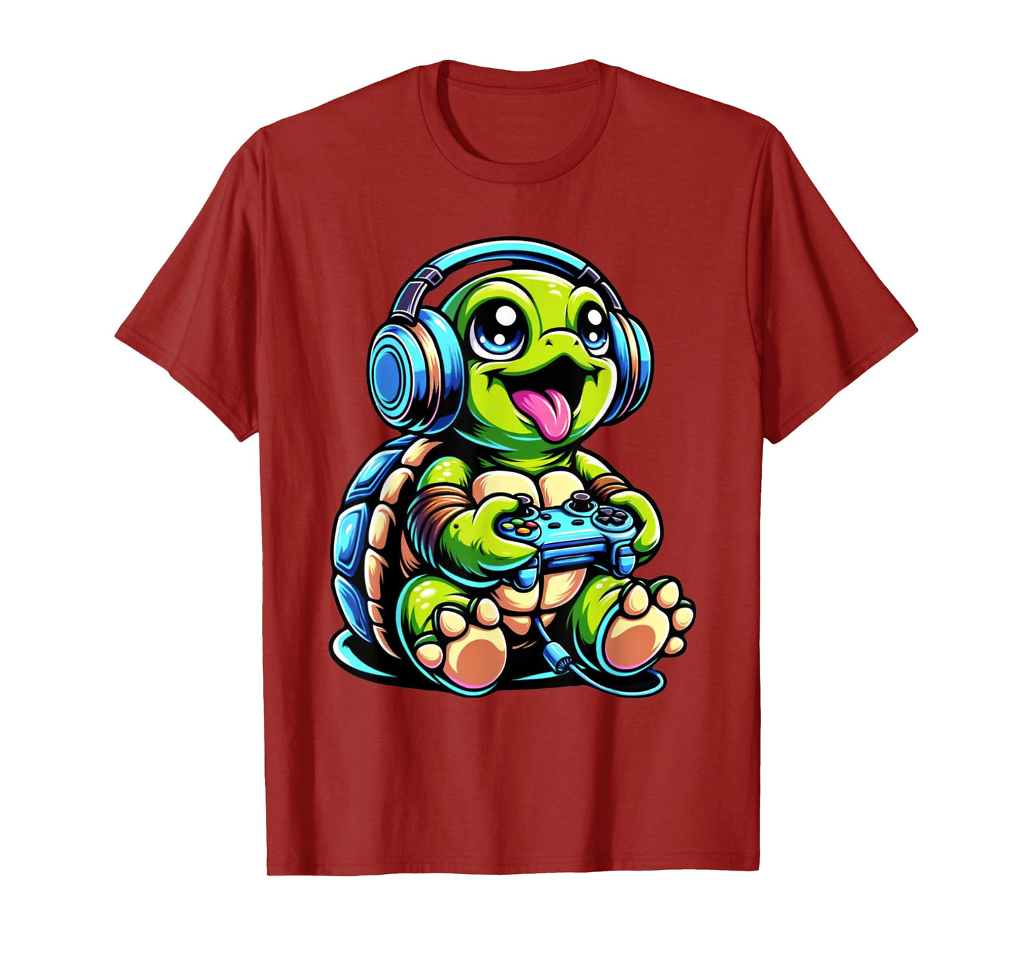 Funny Turtle Gamer Gaming Turtles Video Game T-Shirt