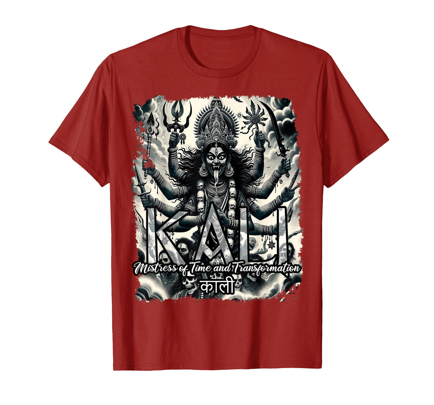 Kali Hinduism Goddess T-Shirt, Small