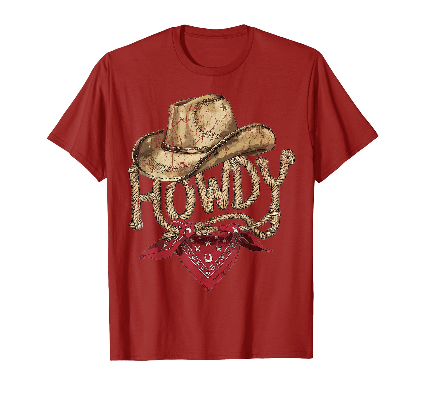Western Cowboy Birthday Party Howdy Cowboy T-Shirt