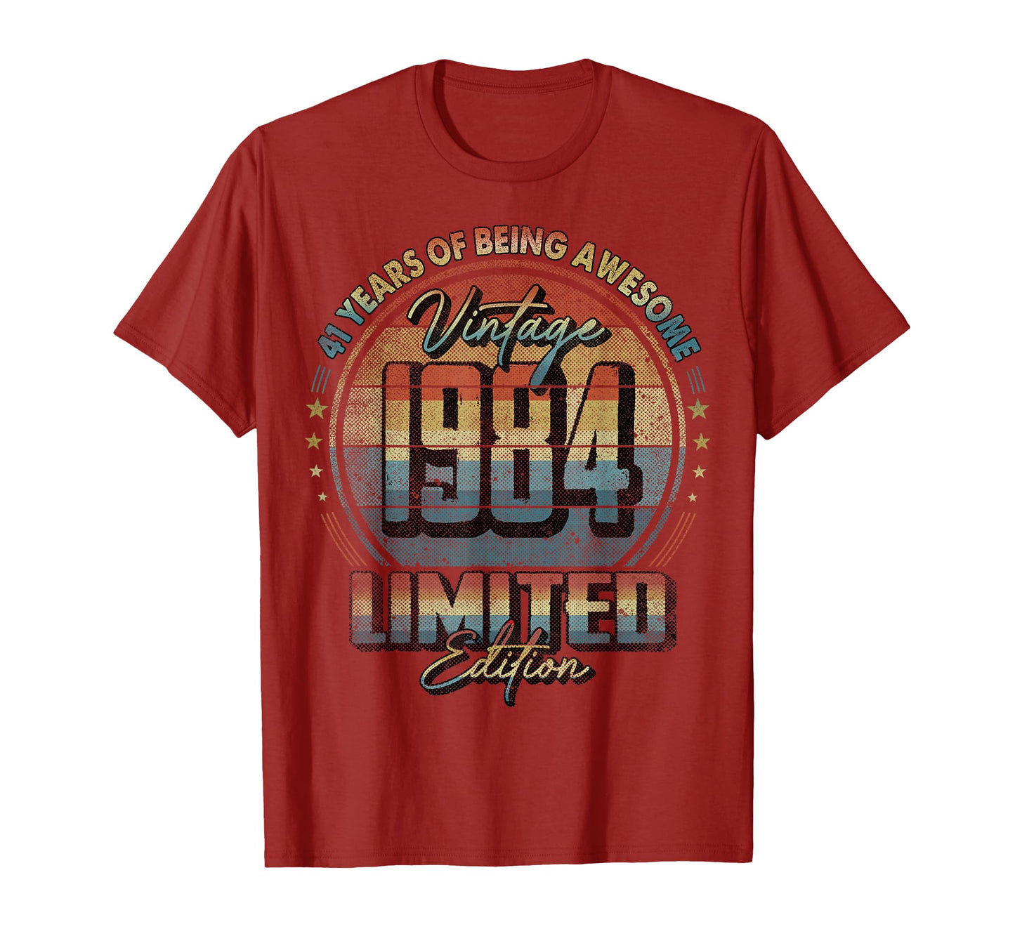 Vintage 1984 Limited Edition Shirt 41 year old 41st Birthday T-Shirt