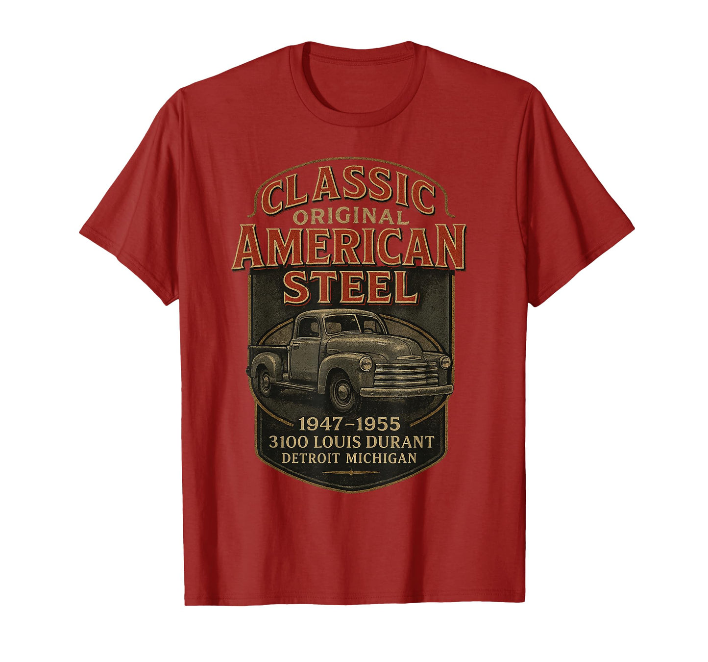 Vintage Classic Original American Old Pickup Truck 1940s Car T-Shirt