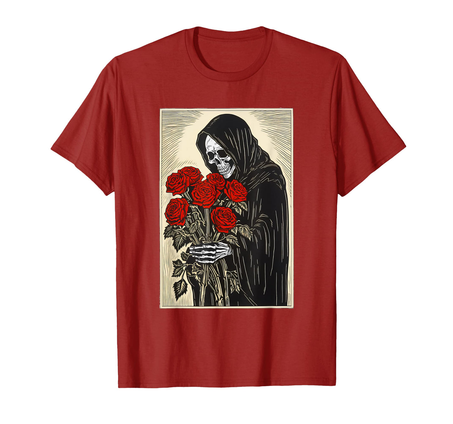 Grim Reaper Smelling The Roses T-Shirt