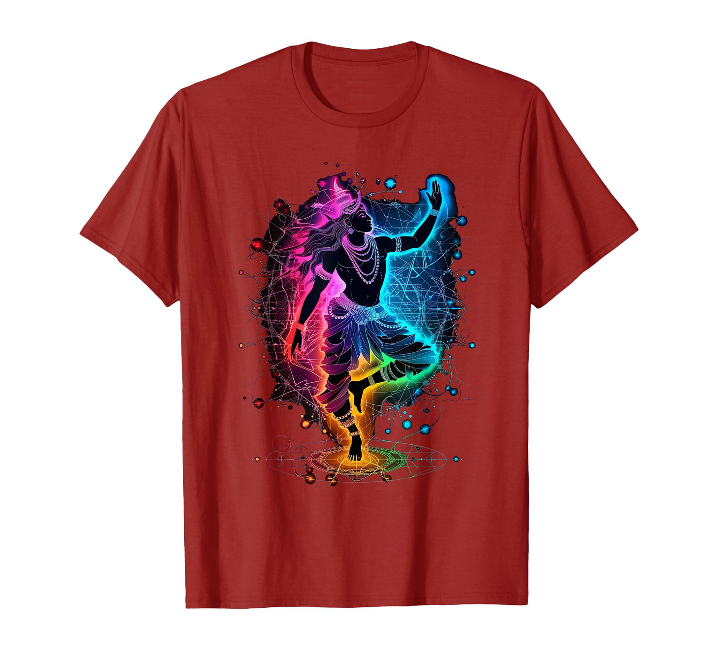 Shiva spiritual hindu god tandava dance yoga meditation T-Shirt