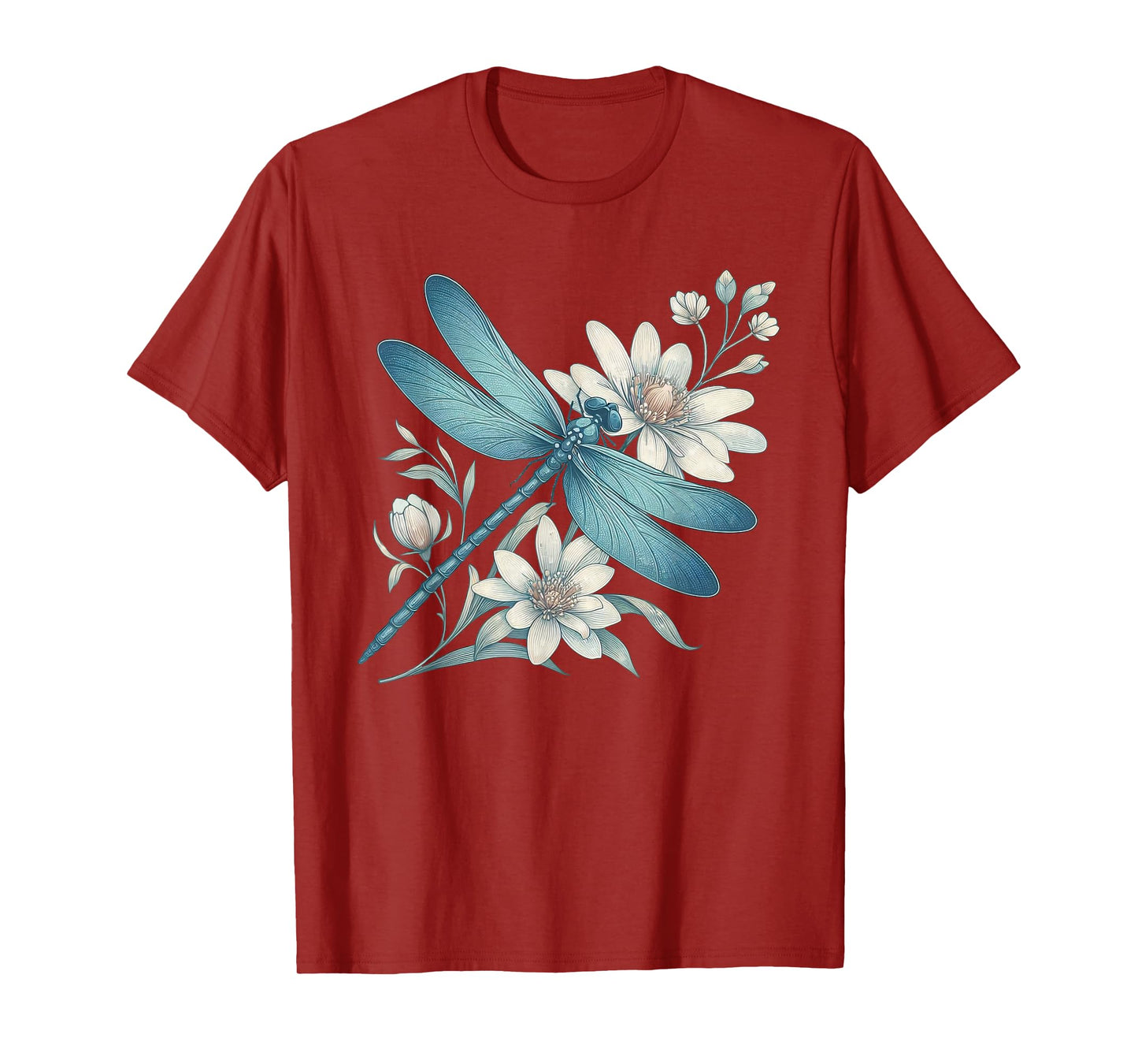 Dragonfly Casual Summer Women T-Shirt