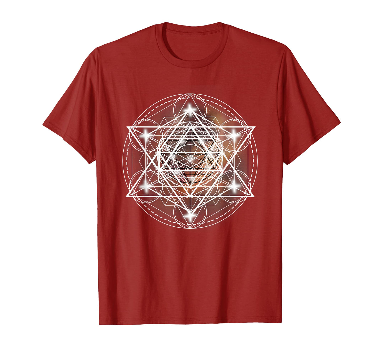 Metatron Cube Sacred Geometry Shirt - Spiritual Yoga T-Shirt