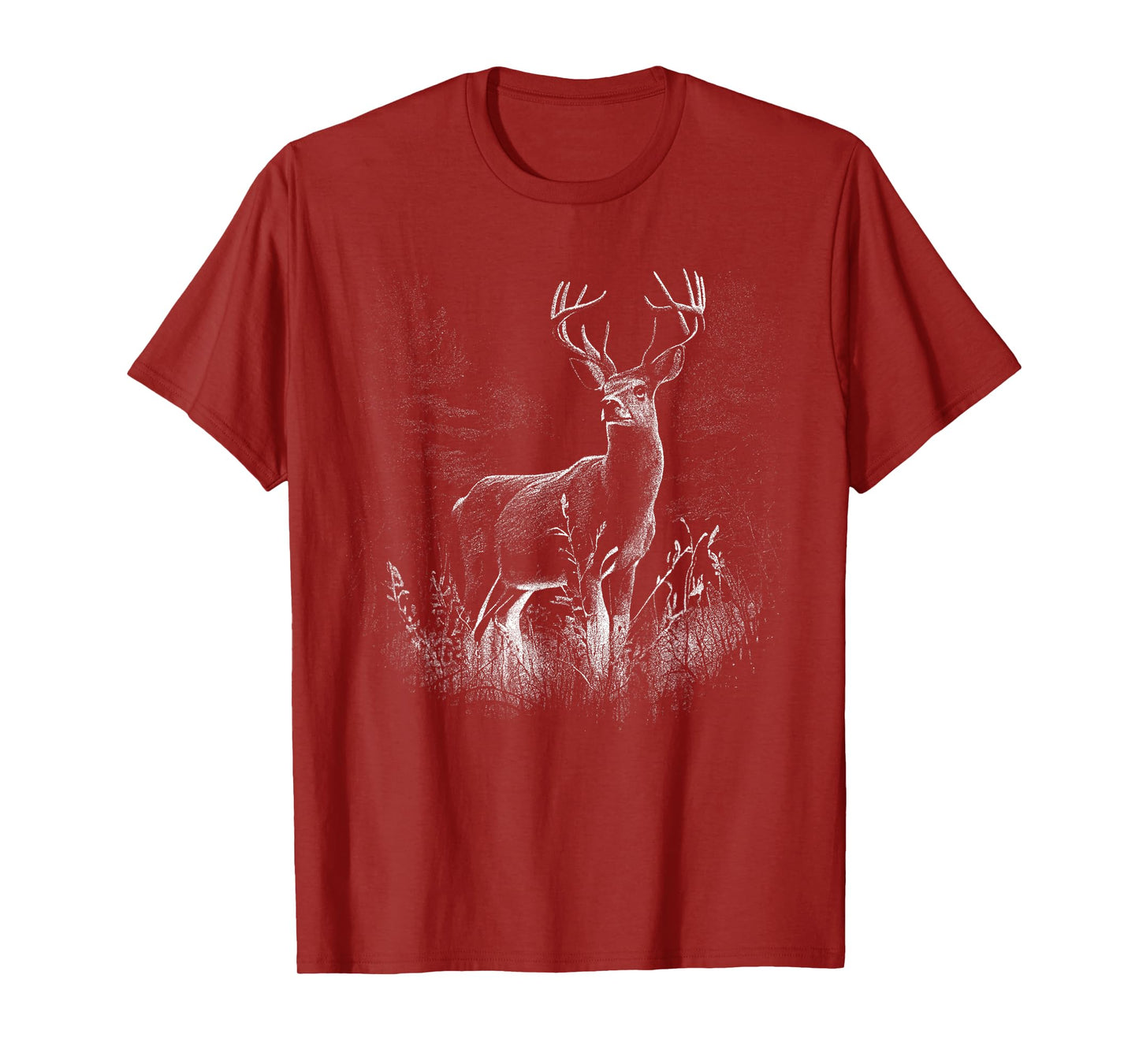 Deer in the forest nature animals deer lovers T-Shirt