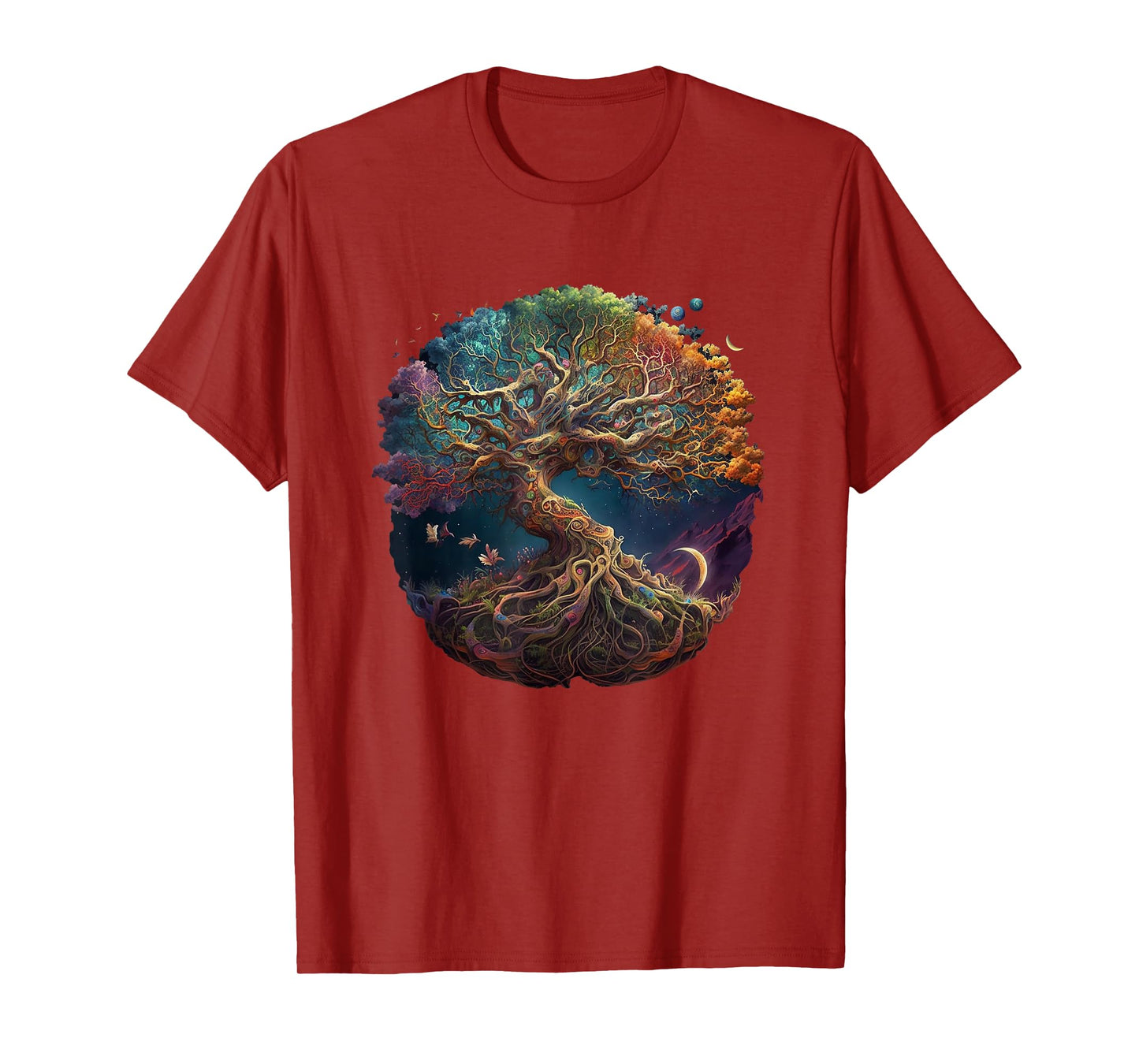 Tree Of Life Gift The Tree Of Life Meditation T-Shirt