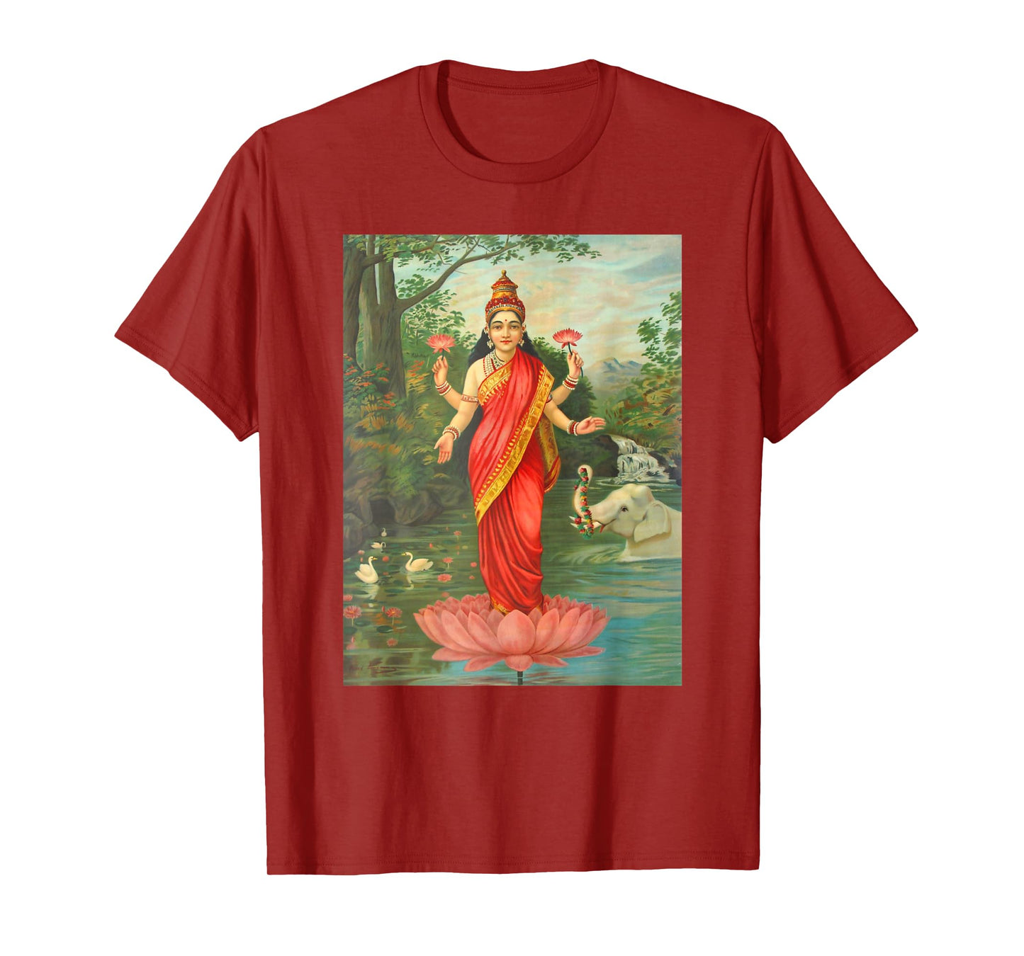Goddess Lakshmi Painting T-Shirt