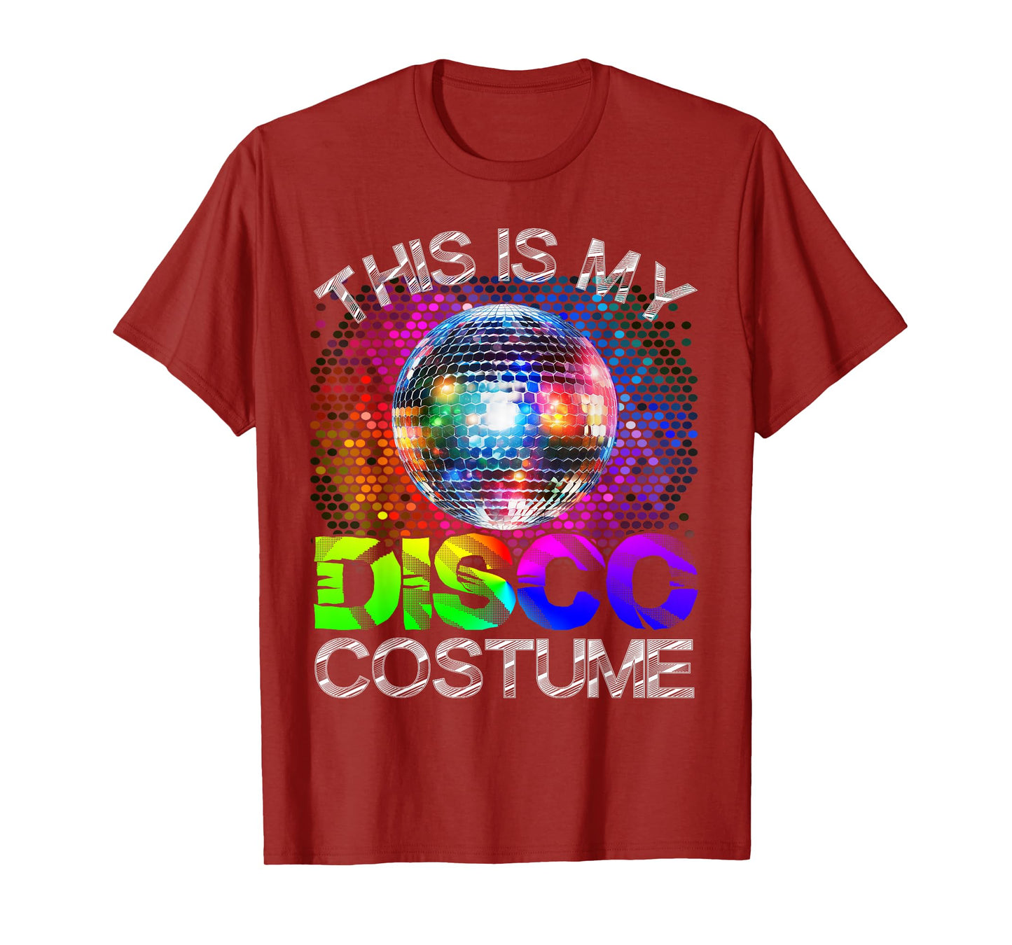 This Is My Disco Costume - 1970s Funky Party 70s Groove T-Shirt