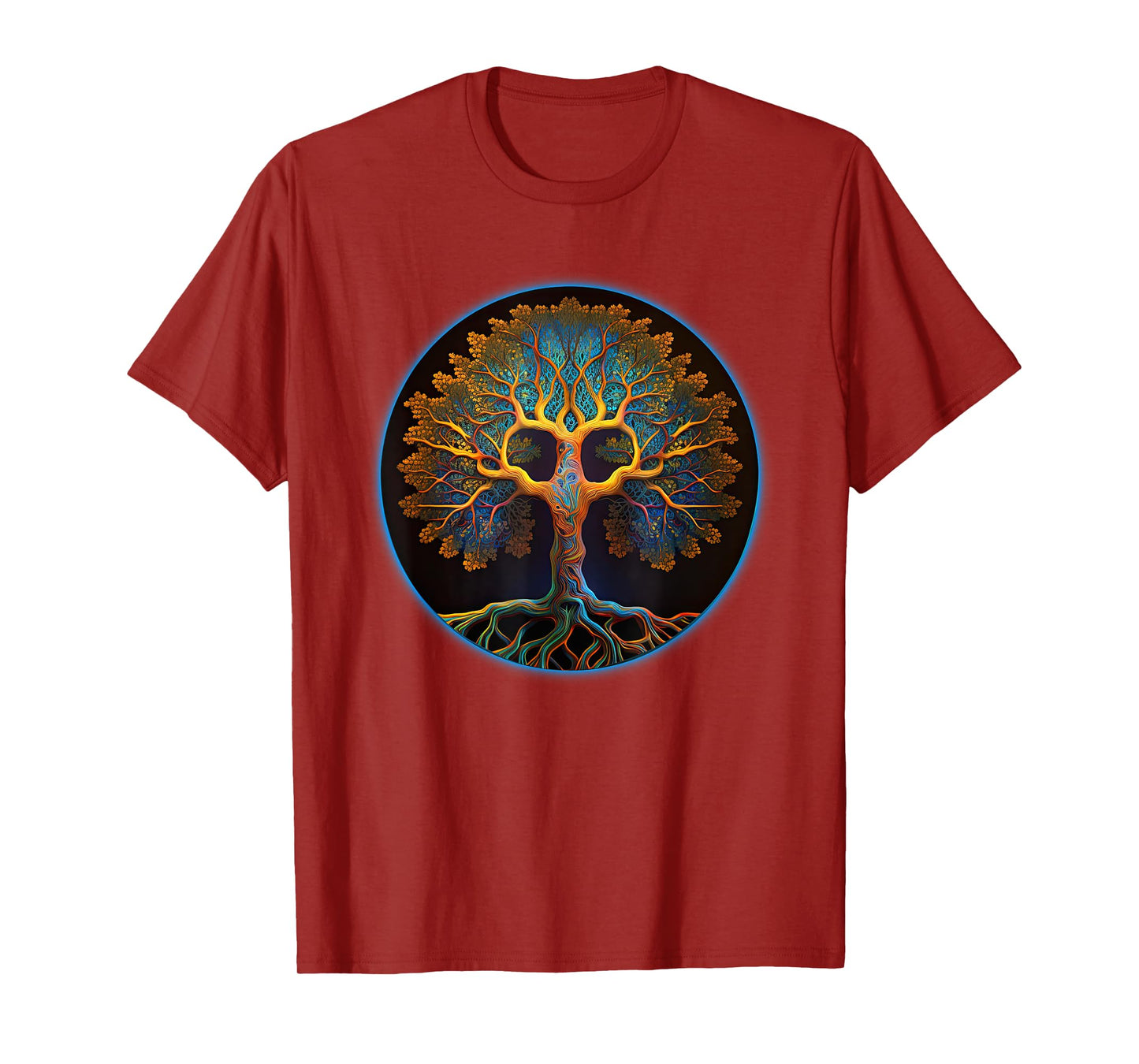 Tree Of Life Yoga Zen Namaste Meditation T-Shirt