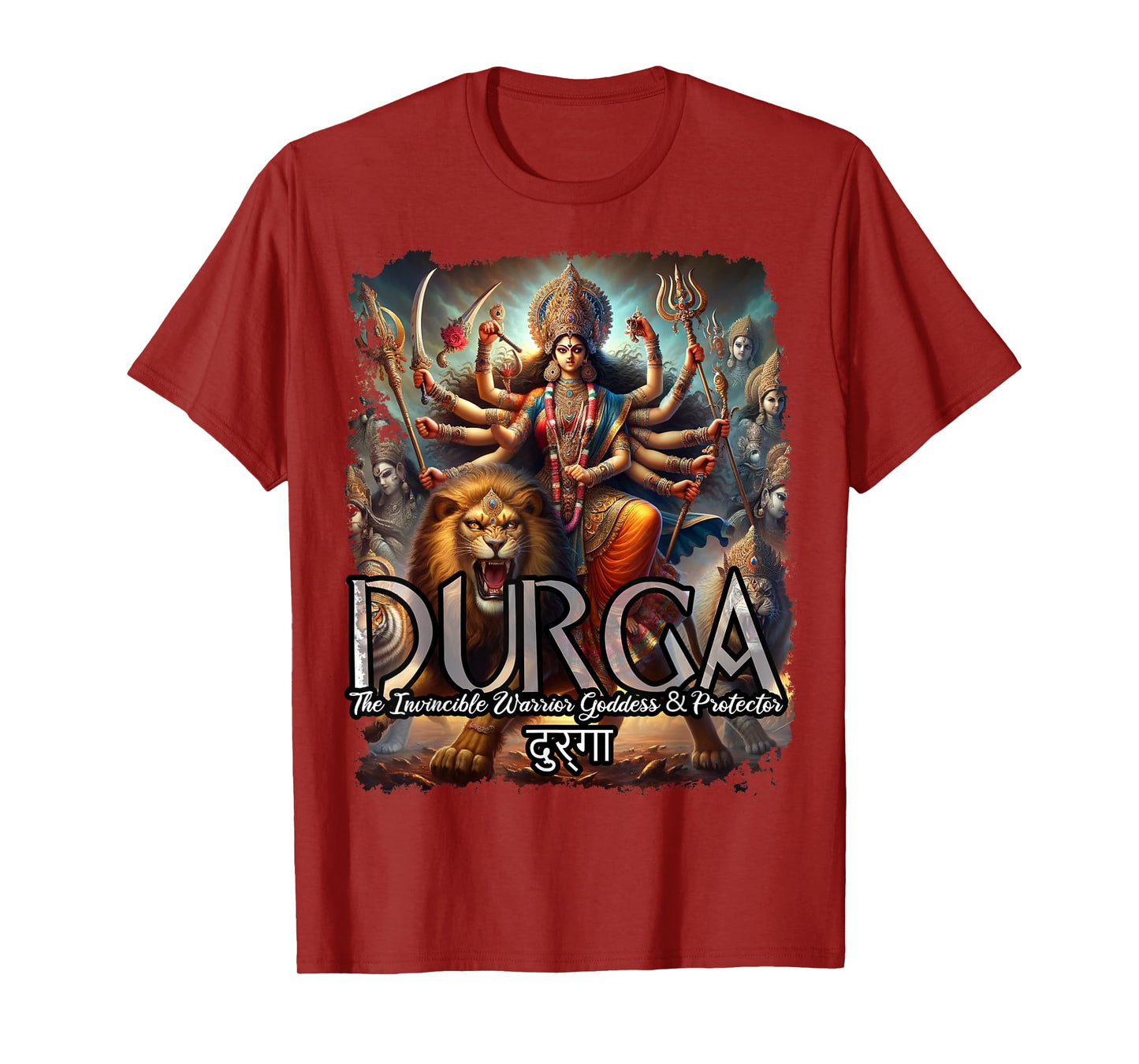 Durga Goddess Hindu Mythology T-Shirt