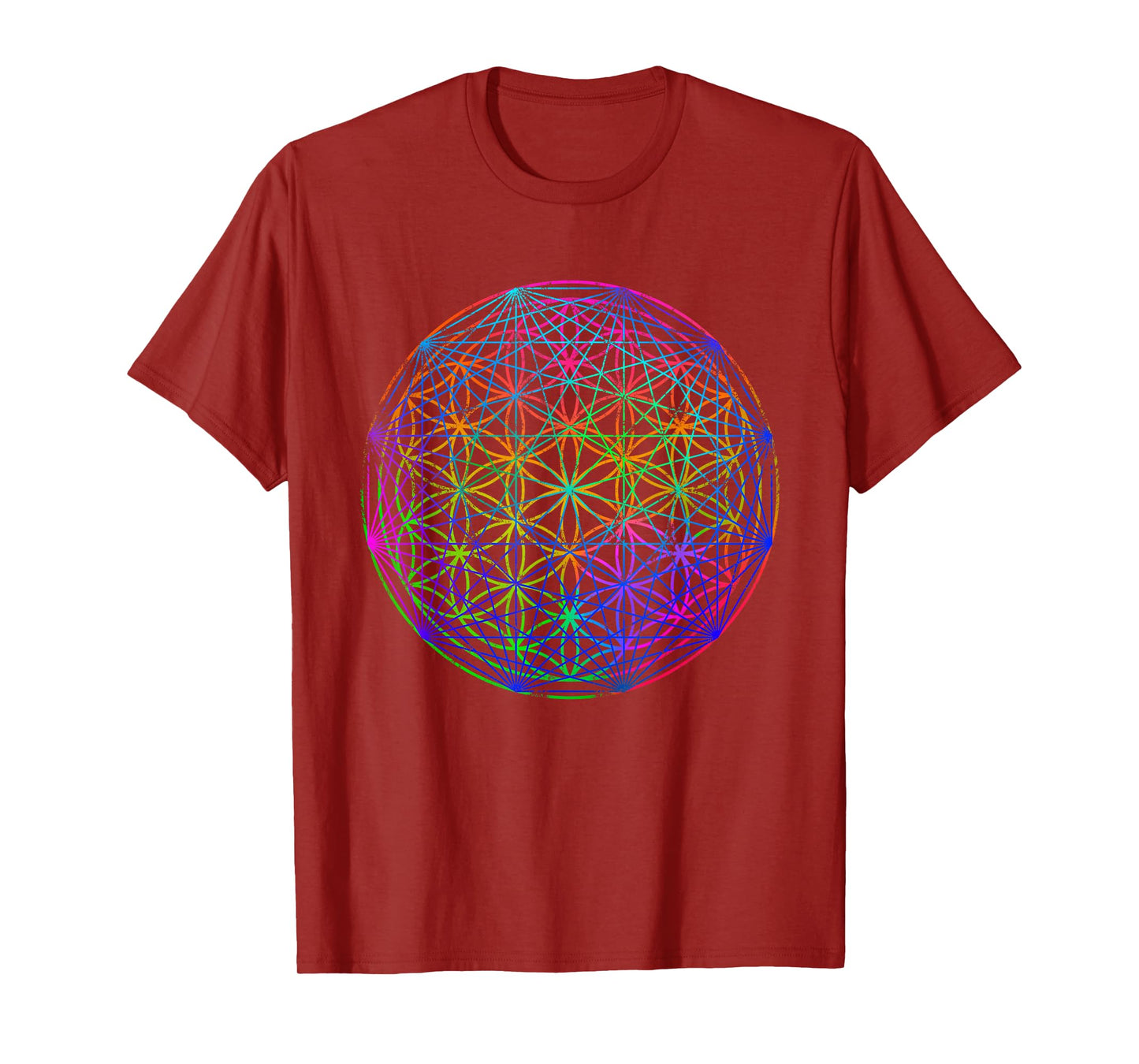 Geometric Chakra - Psychedelic Sacred Geometry T-Shirt T-Shirt