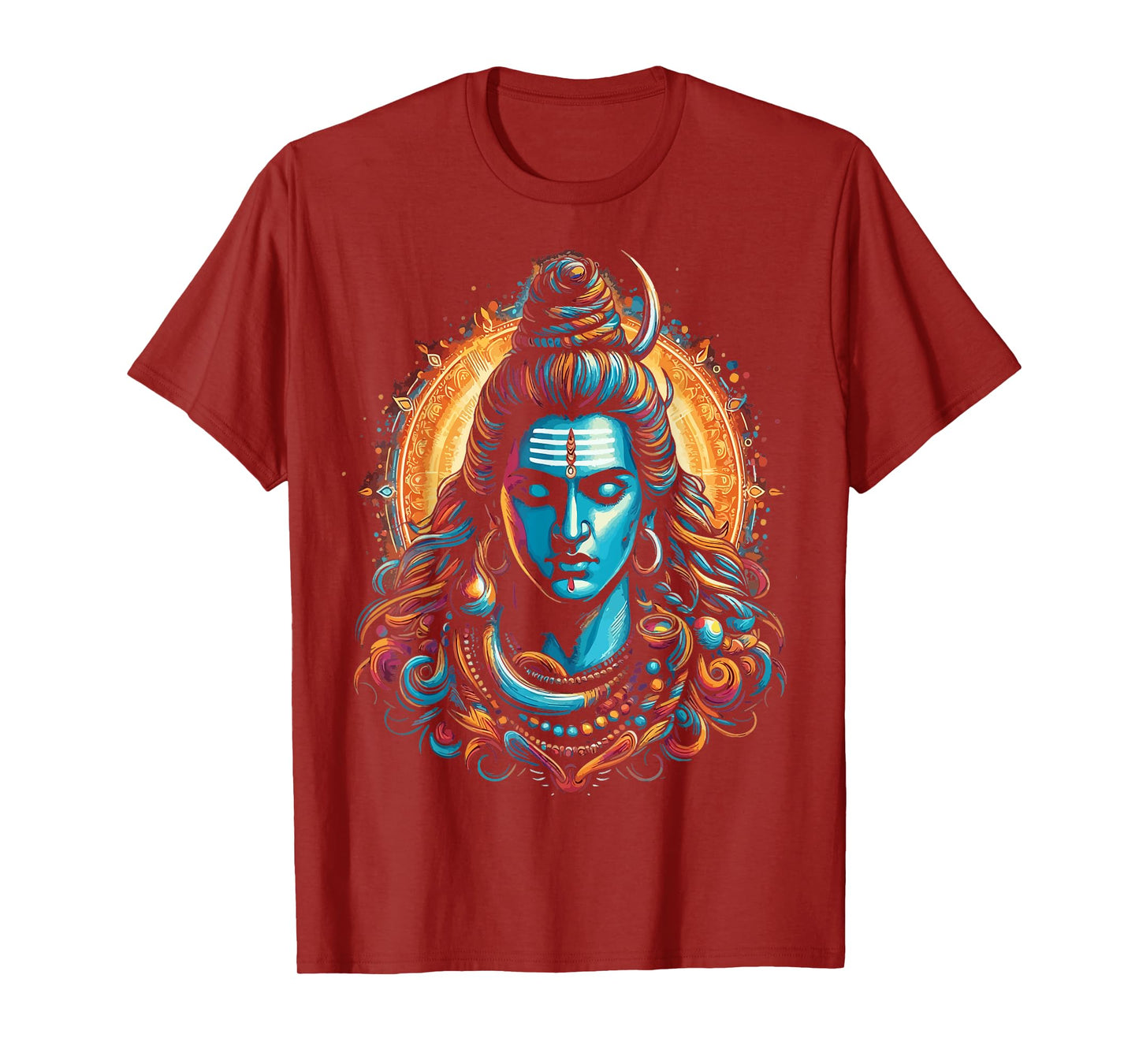 Lord Shiva Hindu God Mahadeva Trident Hinduism Devotee T-Shirt