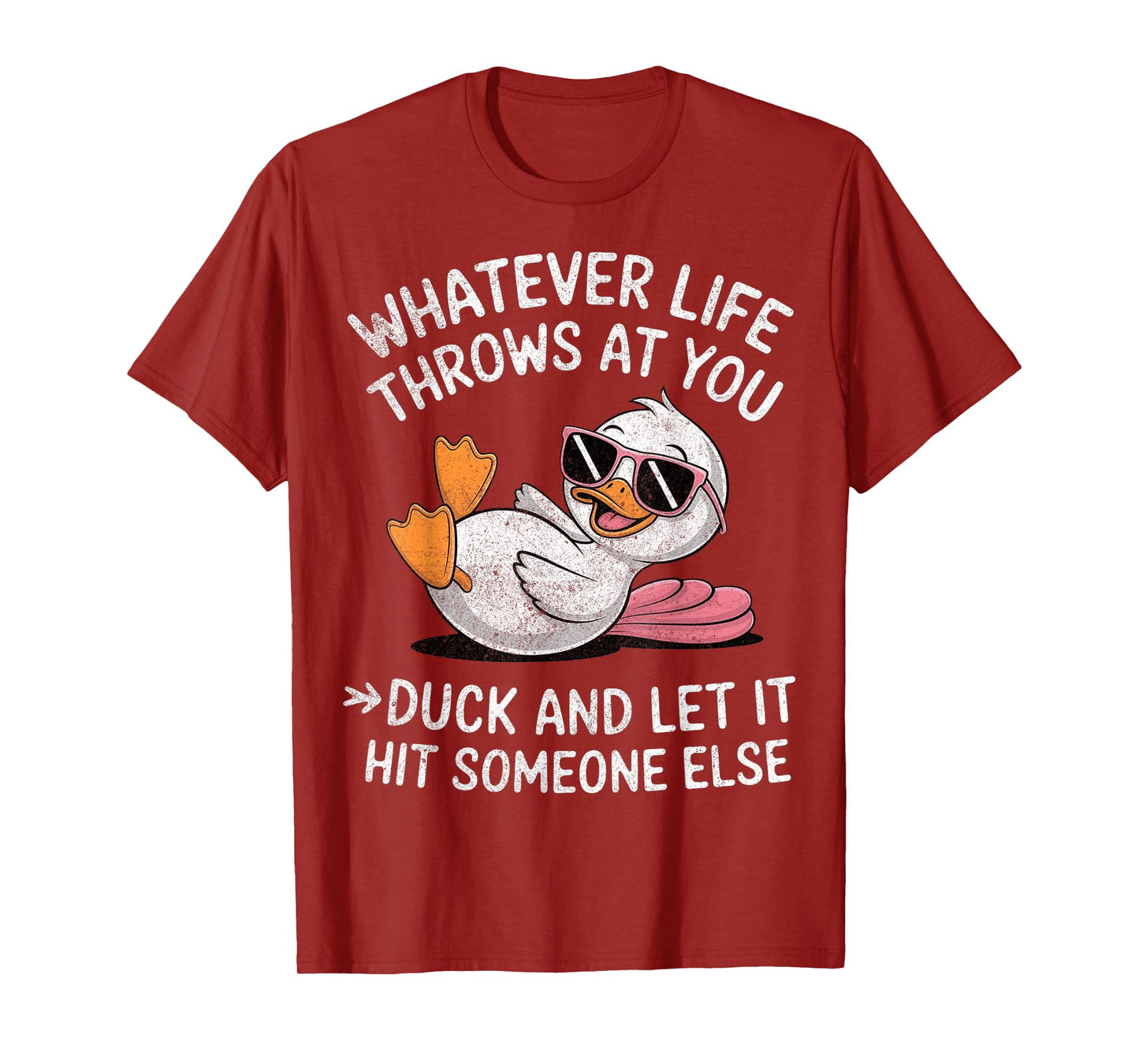 Funny Duck Graphic Funny Saying T-Shirt